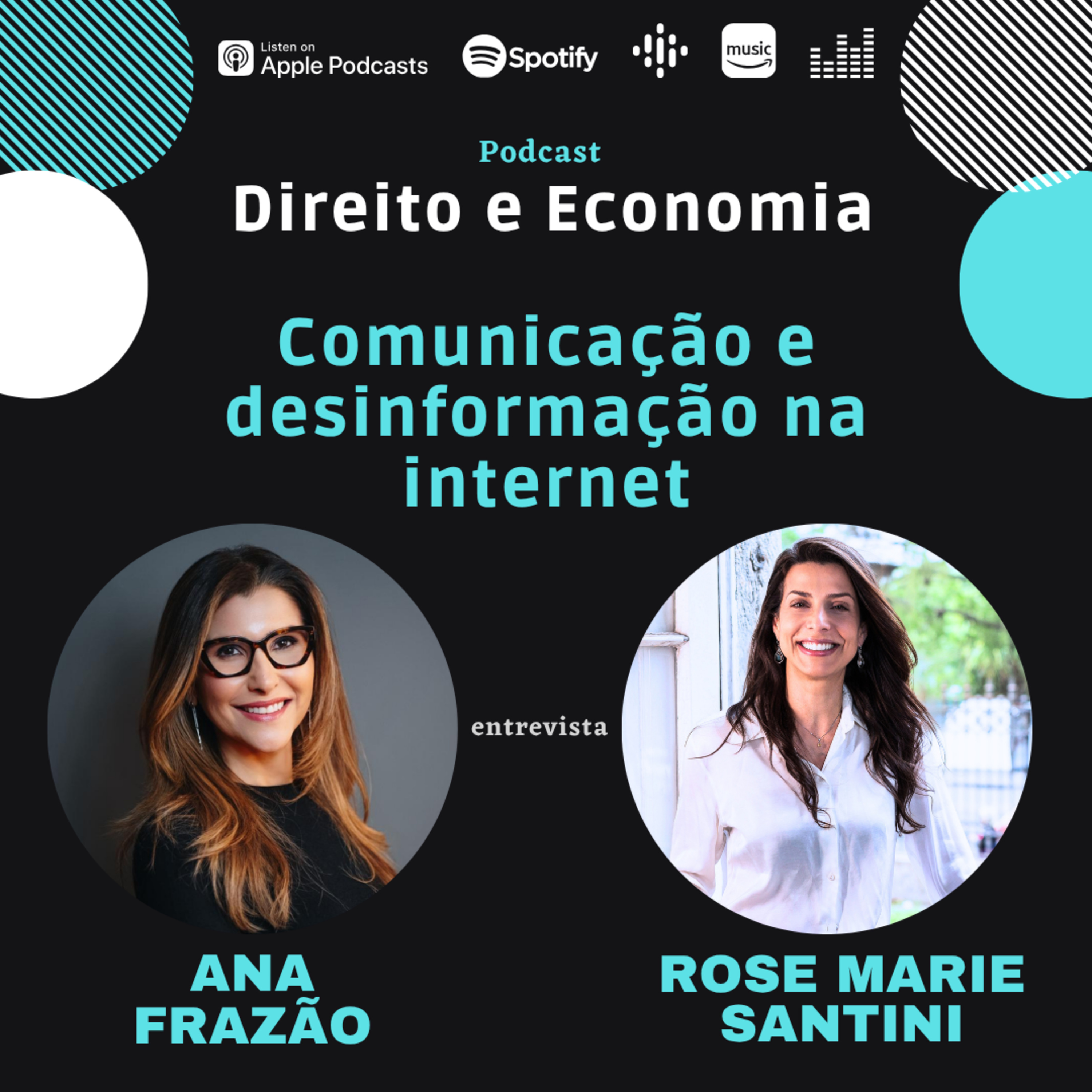 EP#146: Comunicação e desinformação na internet, com Rose Marie Santini episode artwork