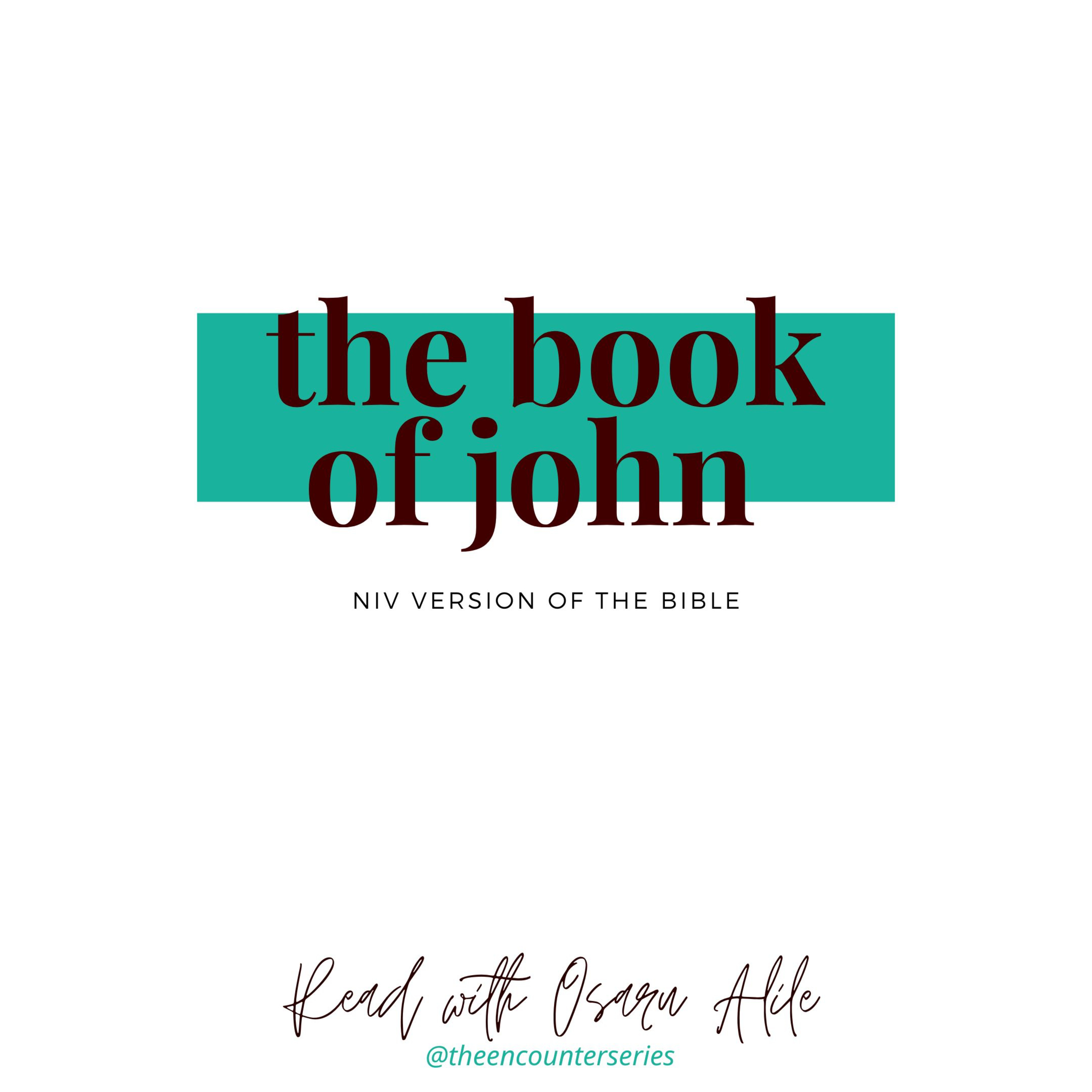 John 9 NIV read by Osaru Alile