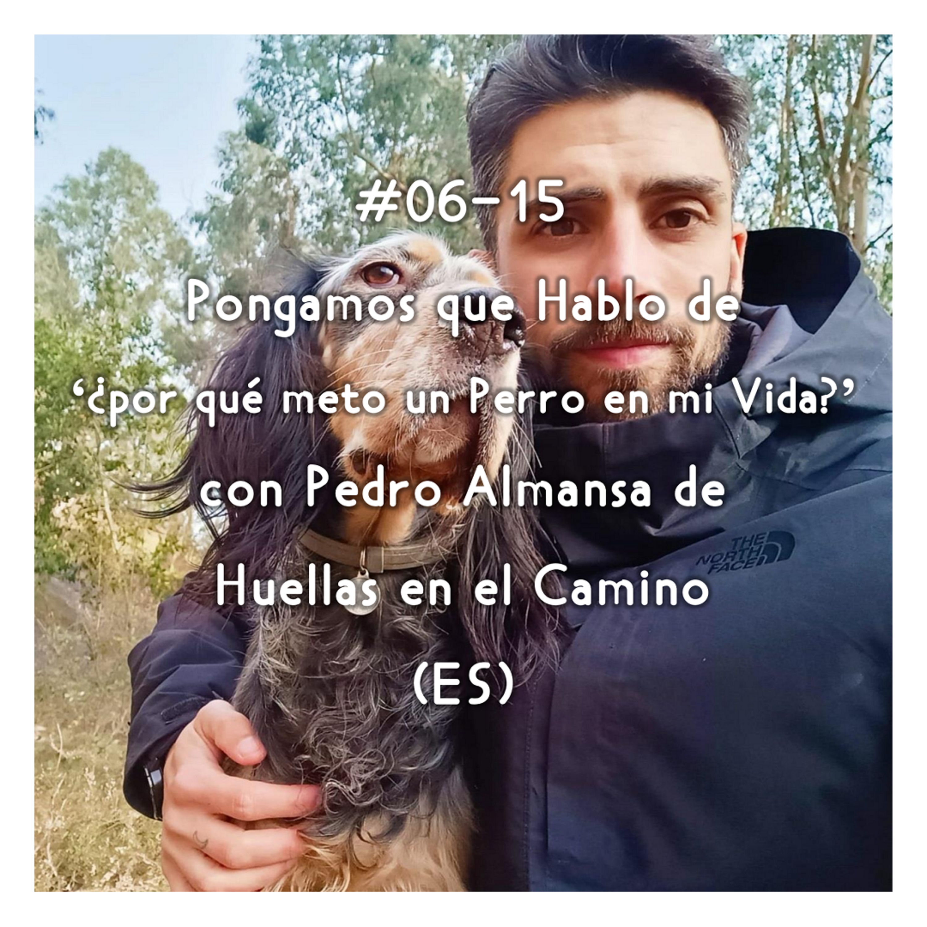 #06-15 - Pongamos que Hablo de 'por qué meto un Perro en mi Vida' con Pedro Almansa de Huellas en el Camino (ES) episode artwork