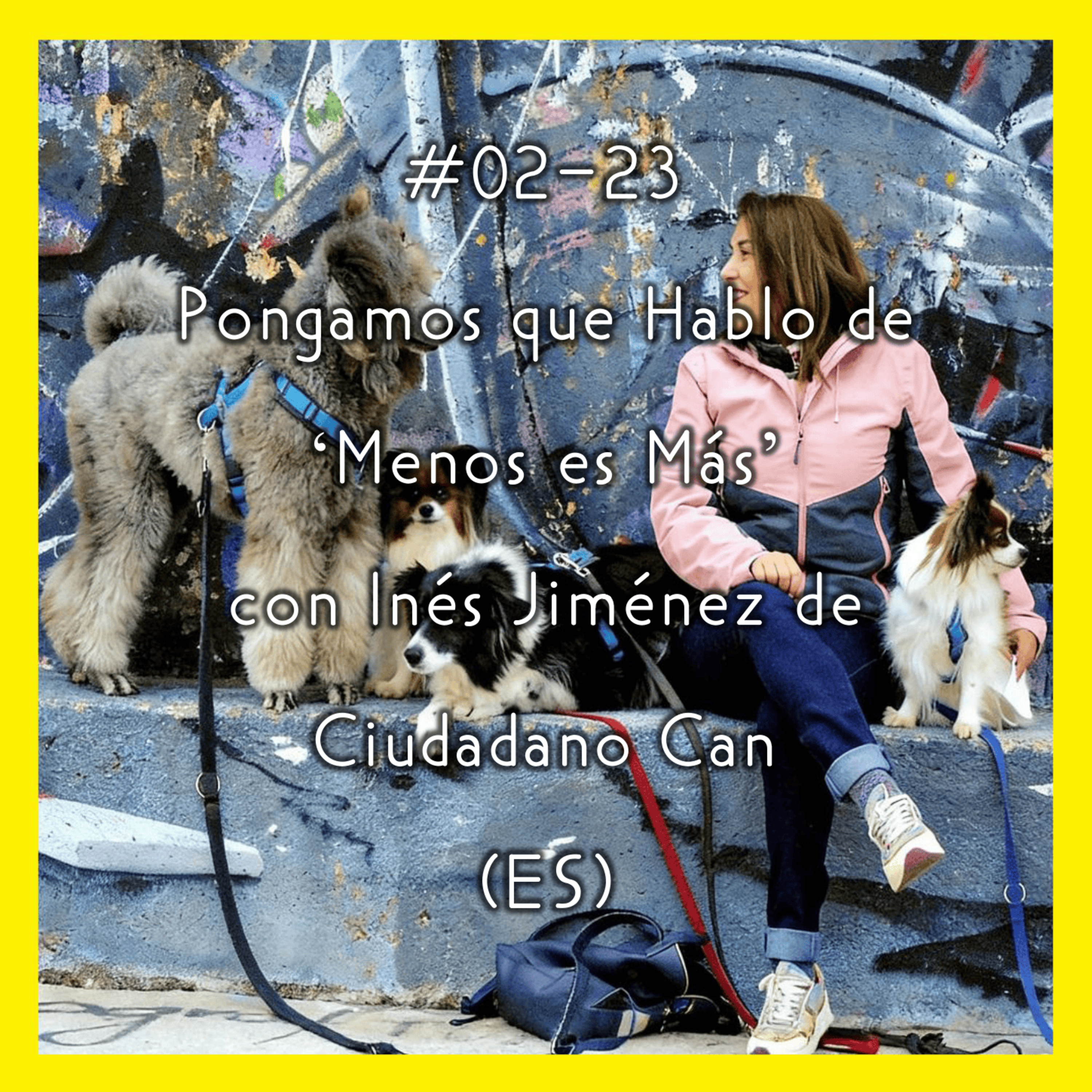 #02-23 - Pongamos que Hablo de 'Menos es Más' con Inés Jiménez de Ciudadano Can (ES) episode artwork