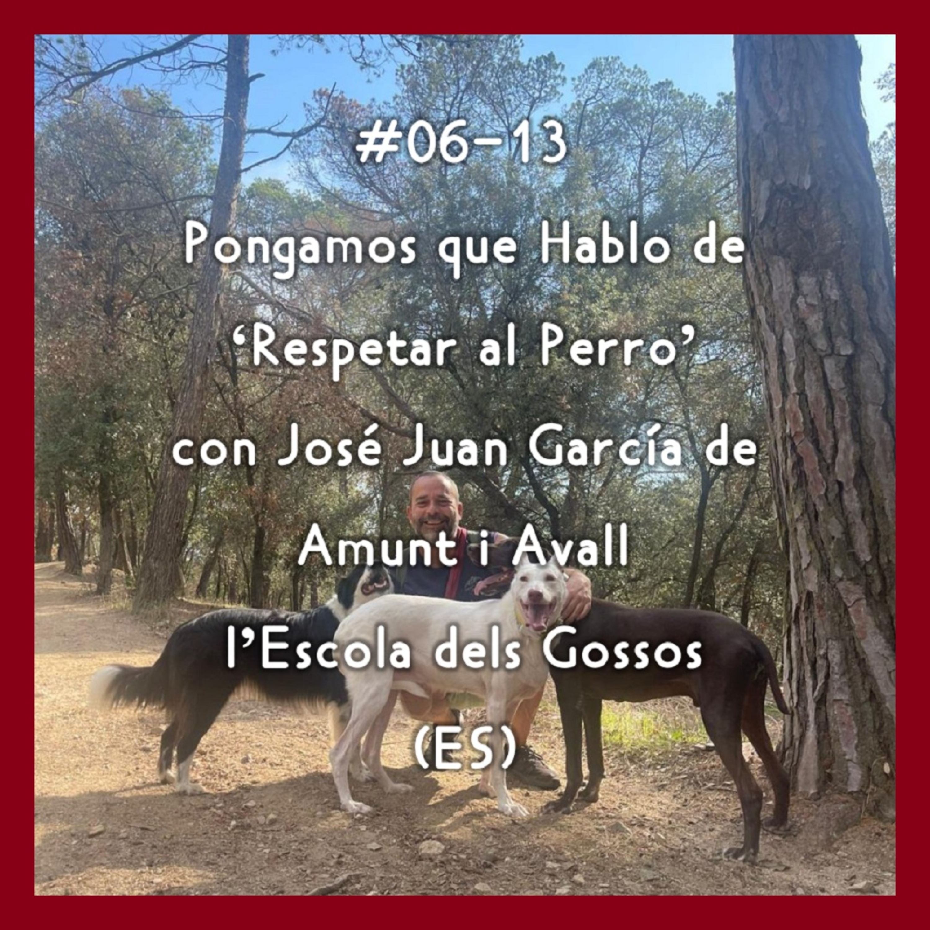 #06-13 - Pongamos que Hablo de 'Respetar al Perro' con José Juan García de Amunt i Avall l'Escola dels Gossos (ES)