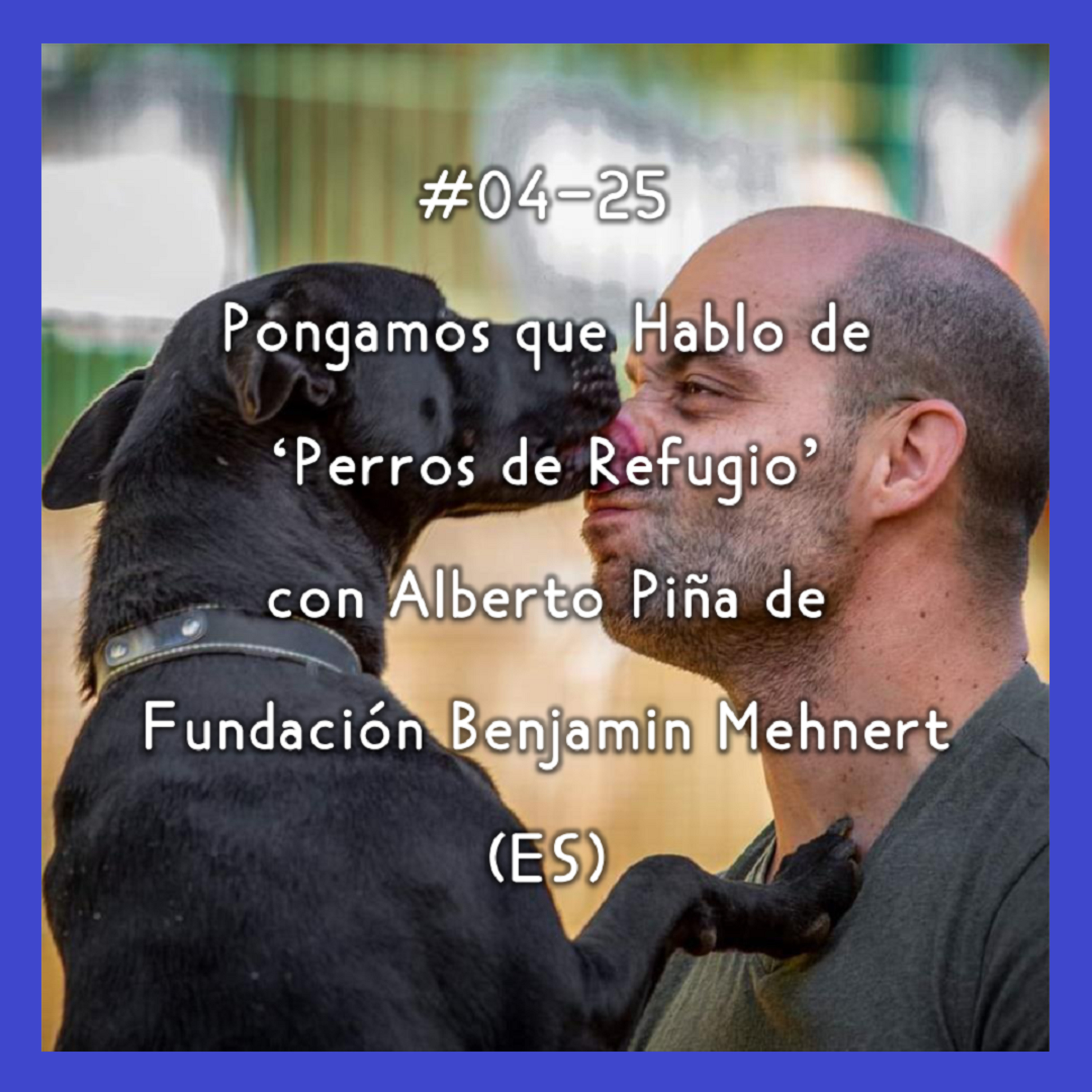 #04-25 - Pongamos que Hablo de 'Perros de Refugio' con Alberto Piña de Fundación Benjamin Mehnert (ES)