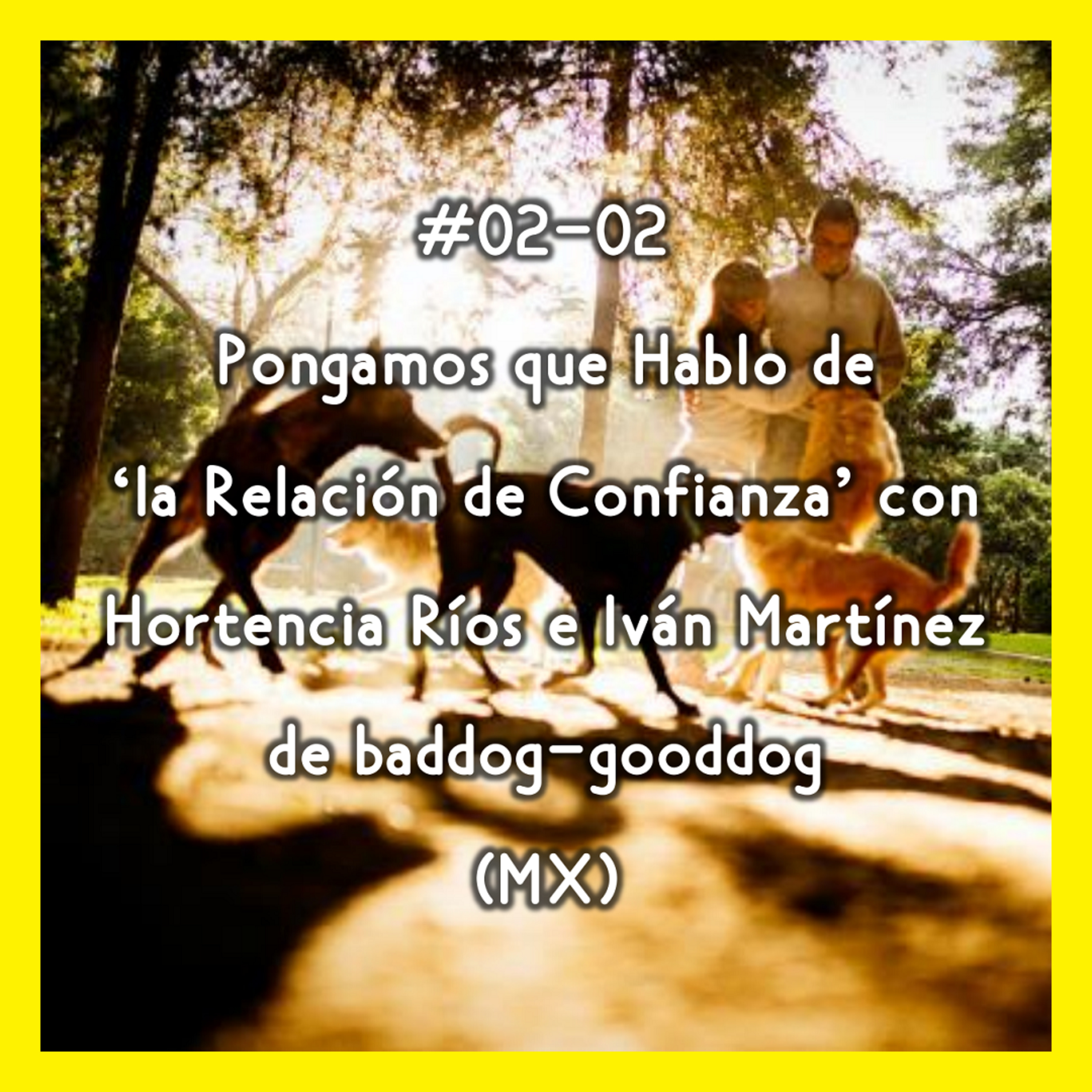 #02-02 - Pongamos que Hablo de ' la Relación de Confianza' con Hortencia Ríos e Iván Martínez de baddog-gooddog (MX) episode artwork
