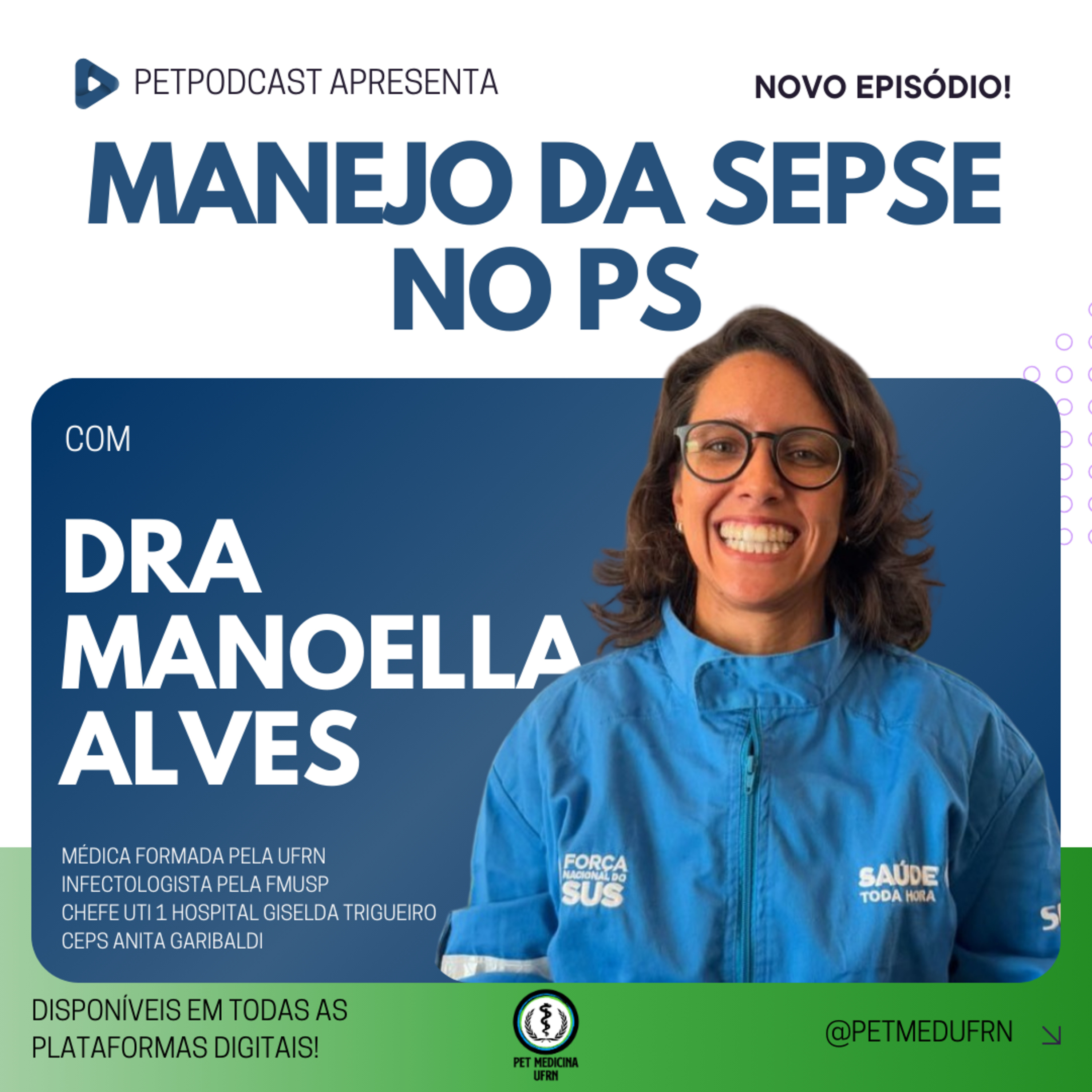 Manejo de Sepse no PS - com Dra. Manoella Alves episode artwork