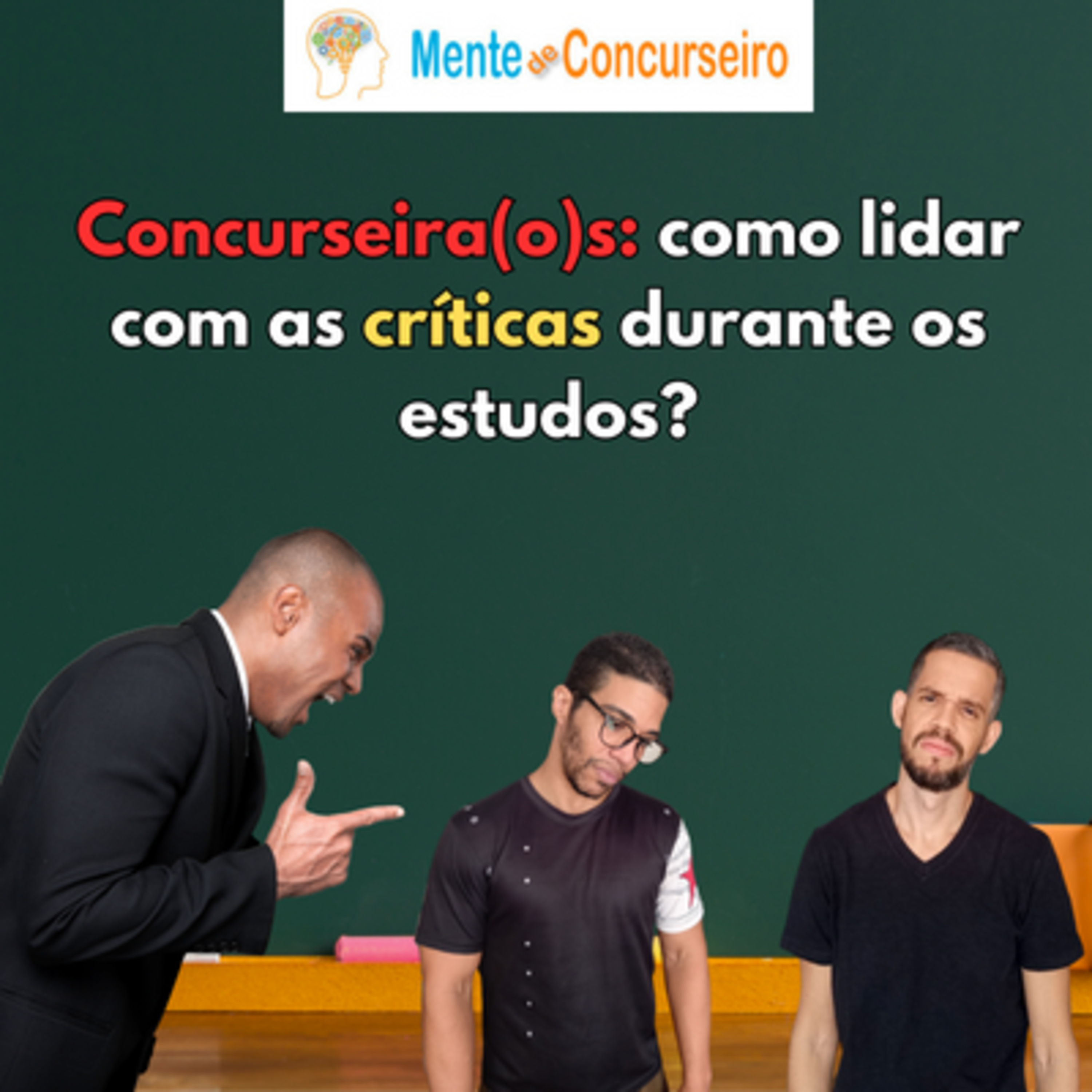 Concurseira(o)s: Como Lidar Com As Críticas Durante Os Estudos Para Concursos Públicos episode artwork