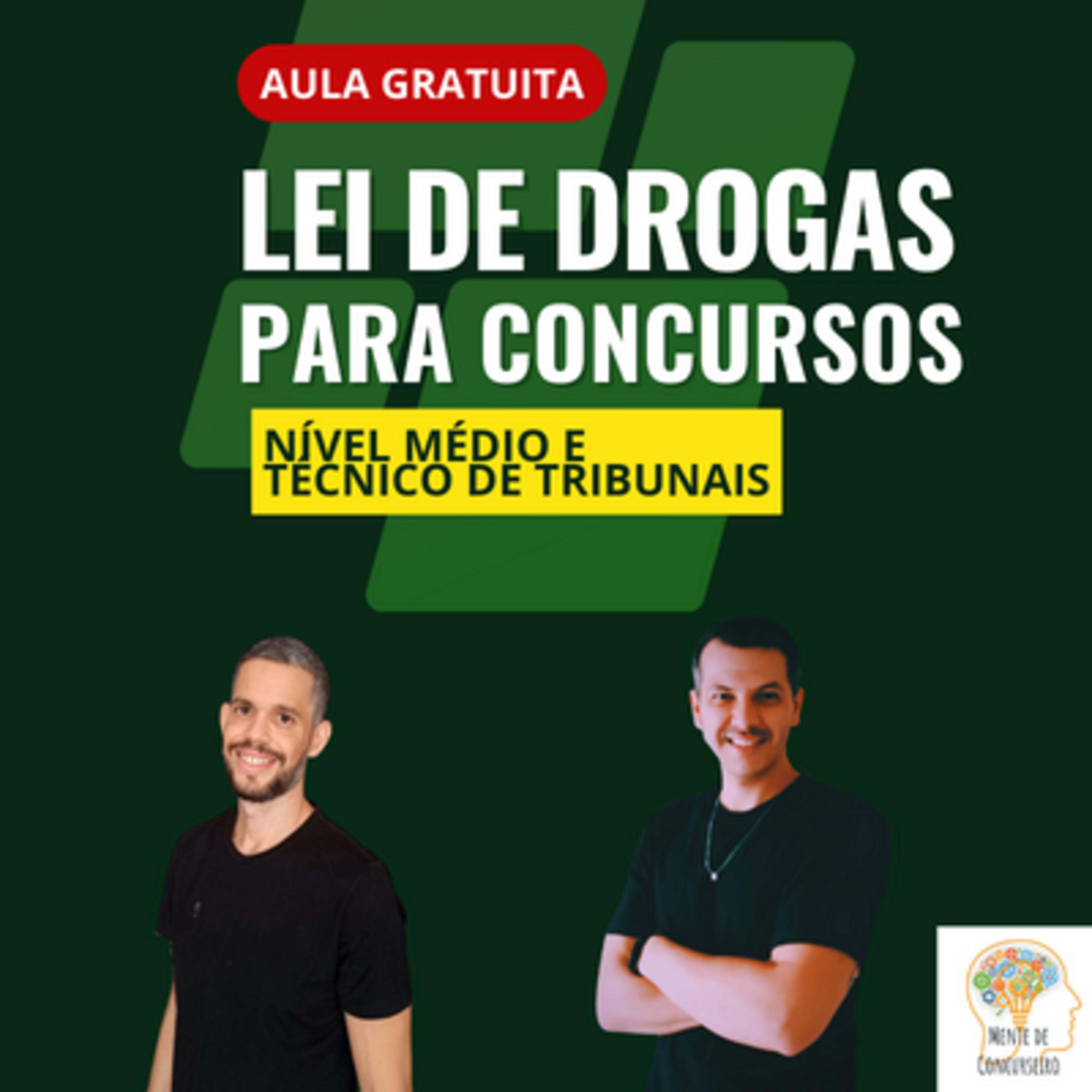 Lei de Drogas para Concursos: Aula Gratuita 2023 - Direito Penal Para Nível Médio episode artwork