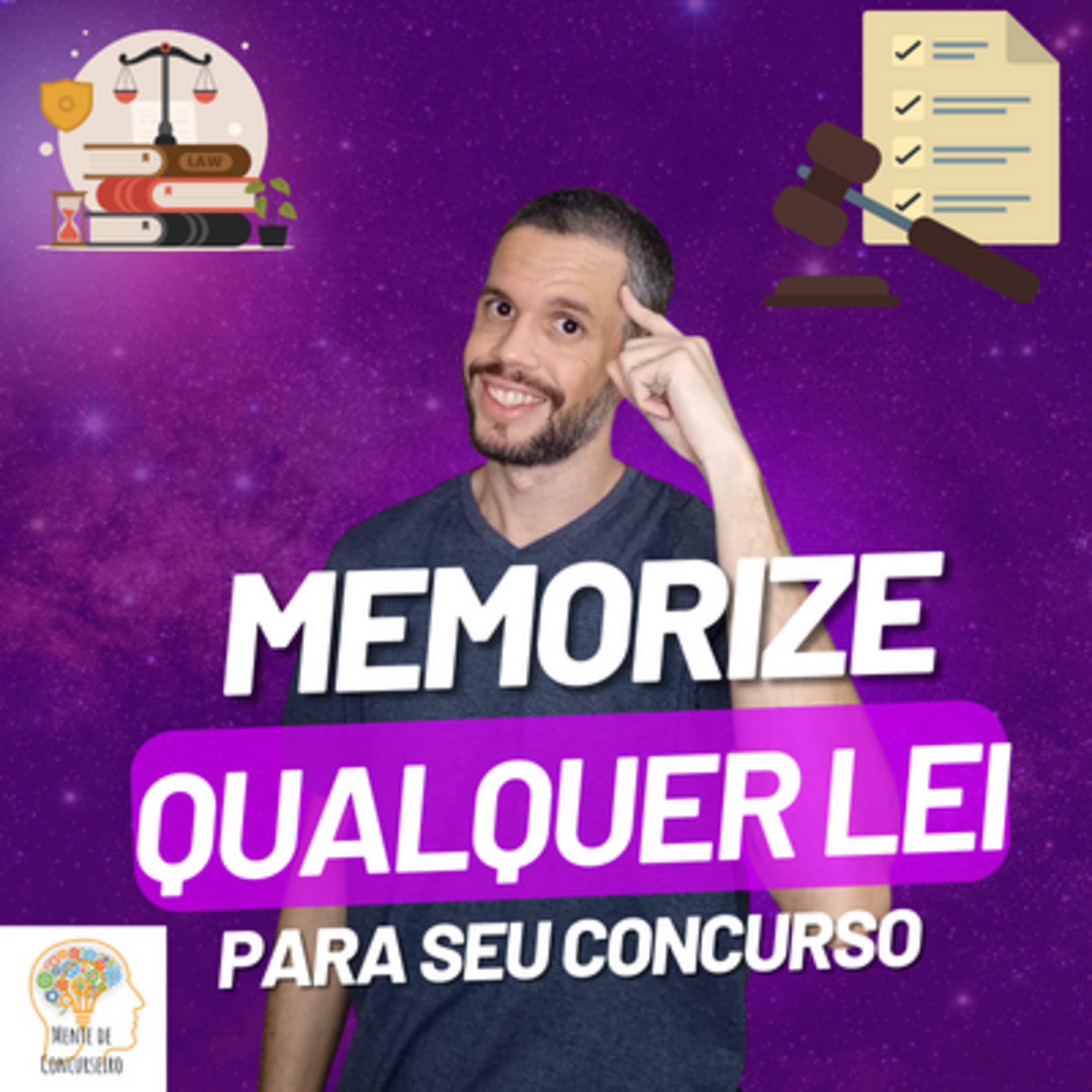 Memorização Efetiva para Concurseiros: Descubra Métodos para Fixar Leis Rapidamente episode artwork