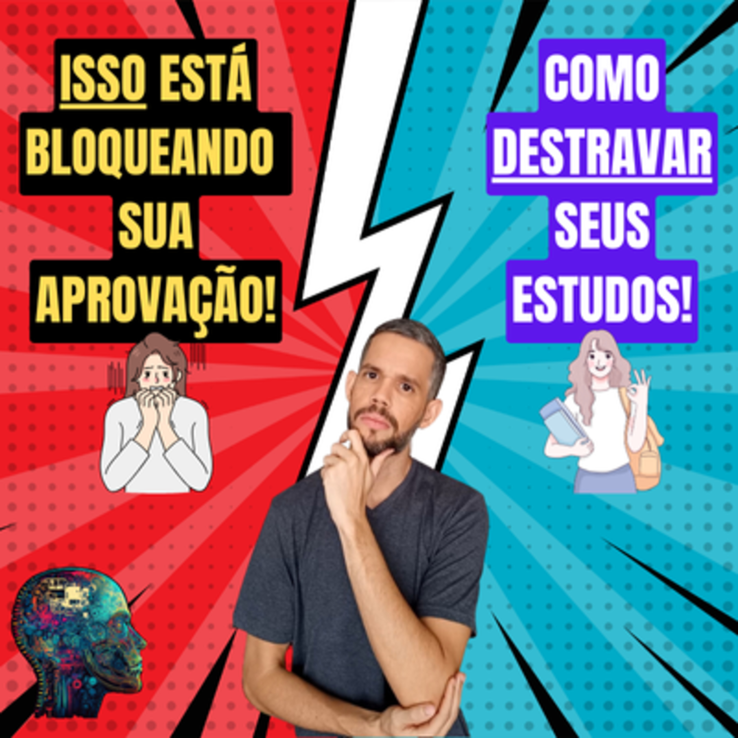 Por Que Seu Estudo para Concursos Não Avança? Descubra o que Está Bloqueando Sua Aprovação! episode artwork