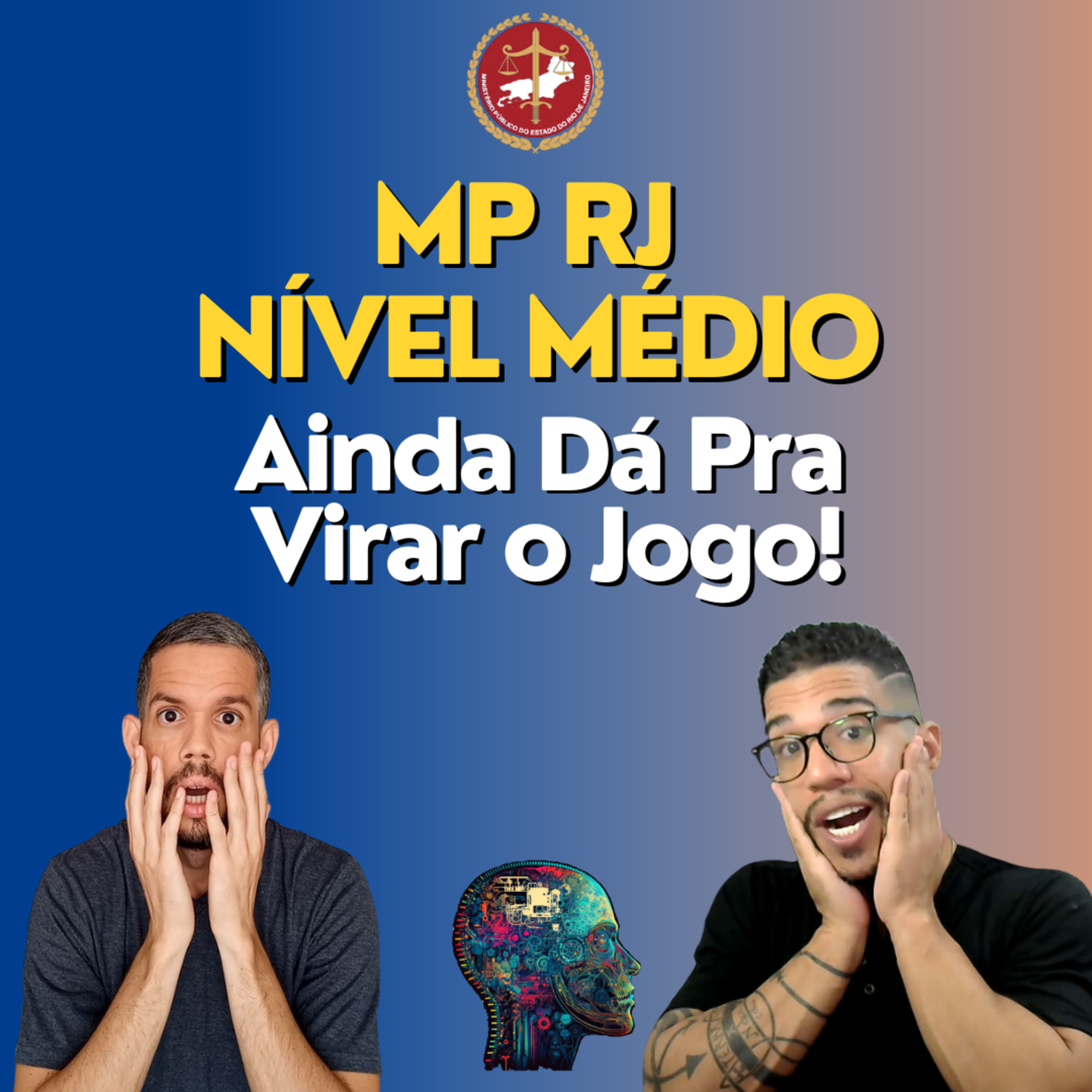 CONCURSO MP RJ 2025 Nível Médio: 5 Dicas de COMO ESTUDAR NO PÓS-EDITAL da FGV e Ser APROVADO episode artwork