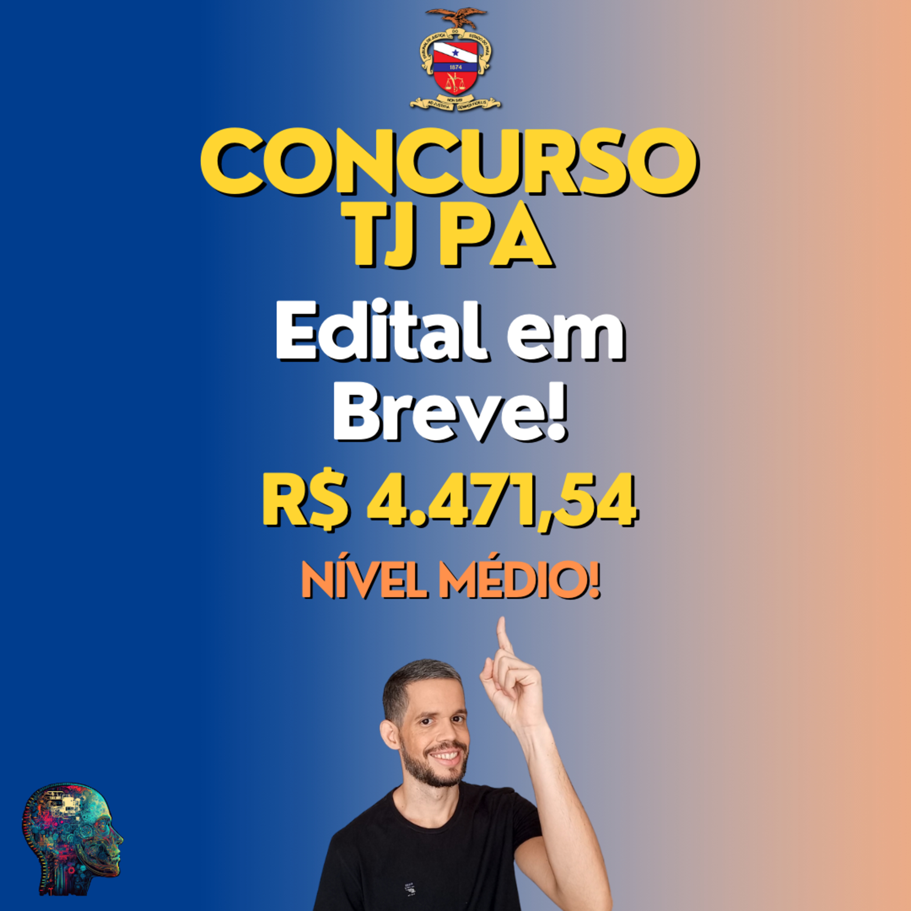 CONCURSO TJPA 2025: Como iniciar os estudos para esse concurso - Nível Médio - Auxiliar Judiciário (Concurso TJ PA) episode artwork