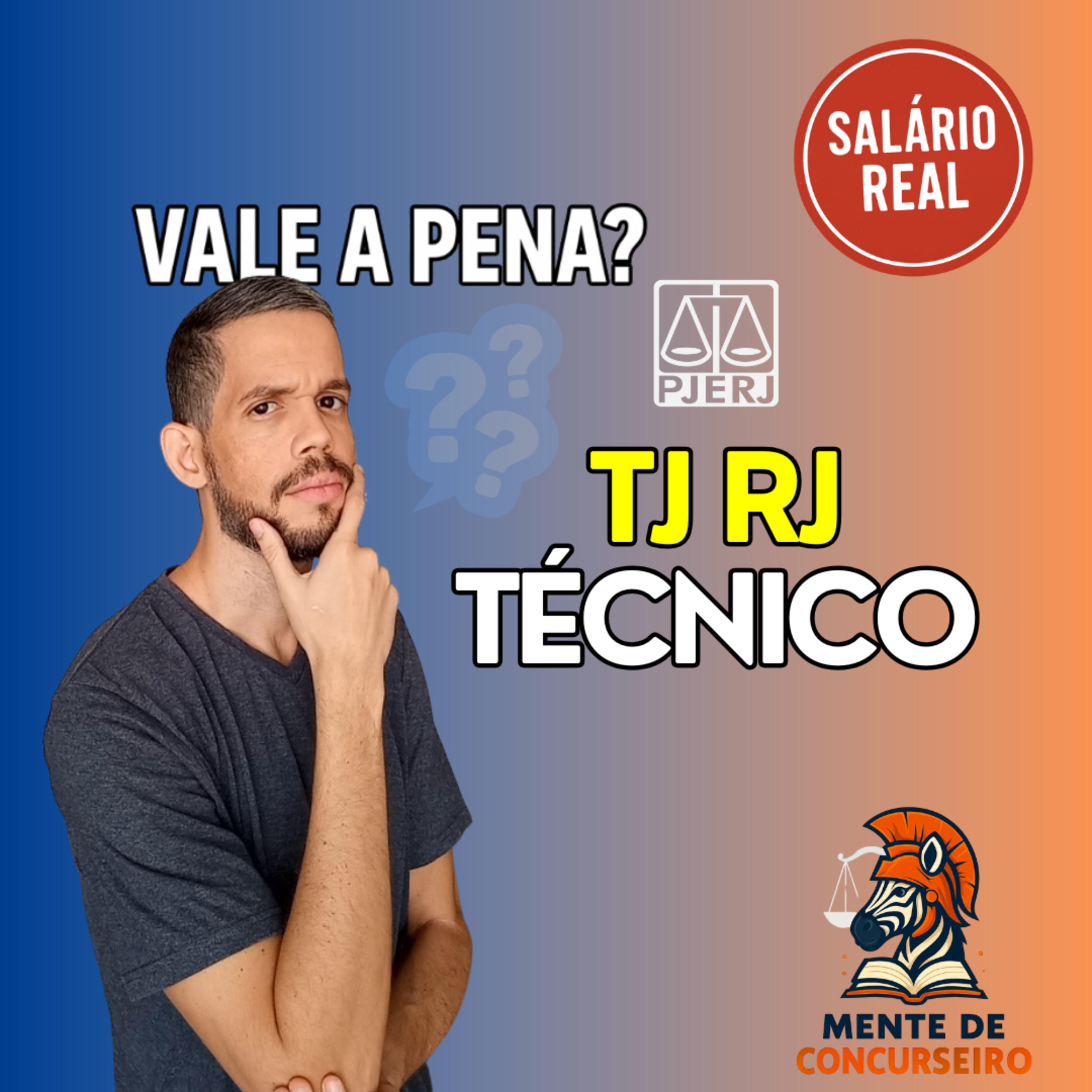 Concurso TJ RJ: Vale a Pena Estudar para Técnico? SALÁRIO COMPLETO + Benefícios + Carreira Revelados episode artwork