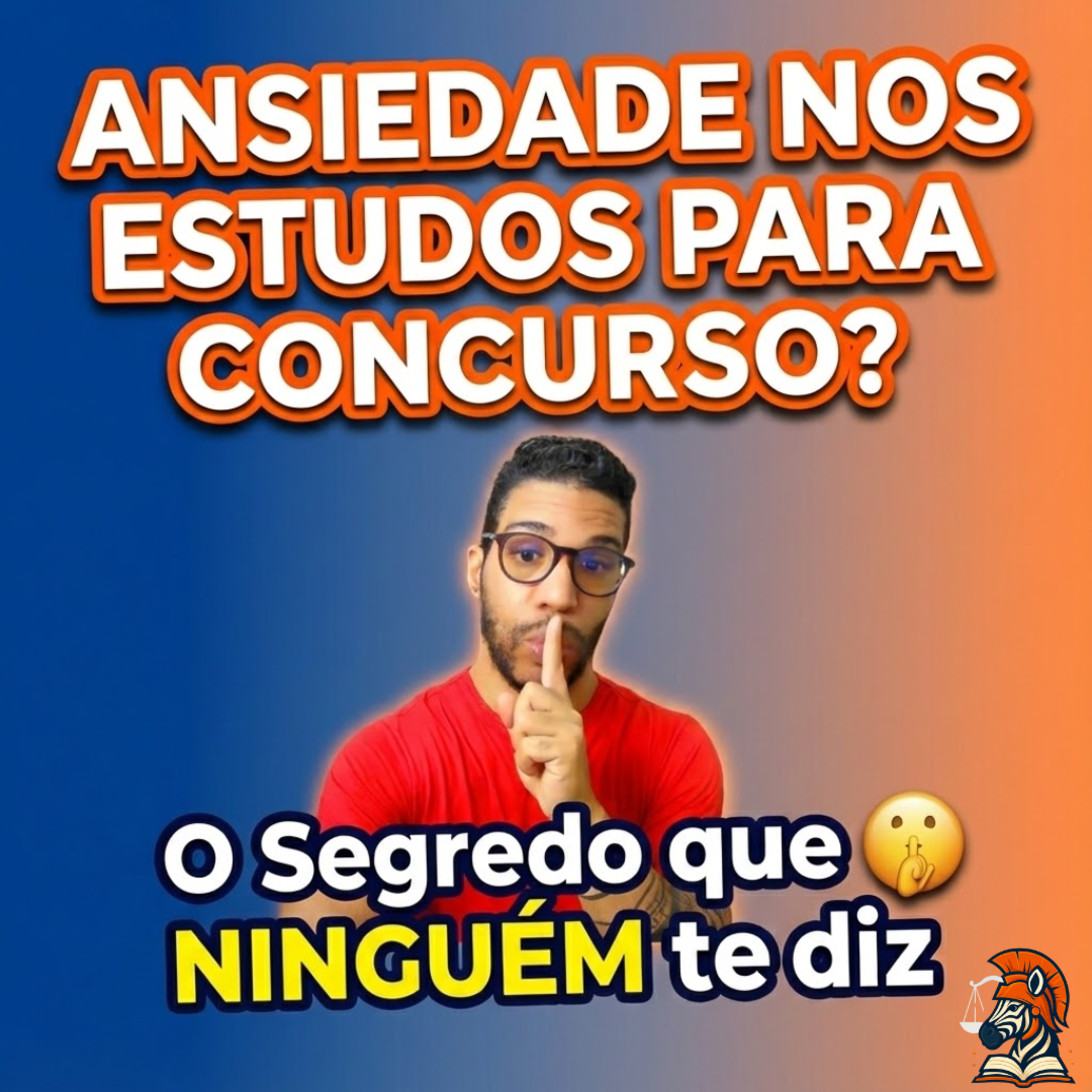 Como Lidar Com a Ansiedade Nos Estudos Para Concurso Público e MANTER A CONSTÂNCIA | Nível Médio episode artwork