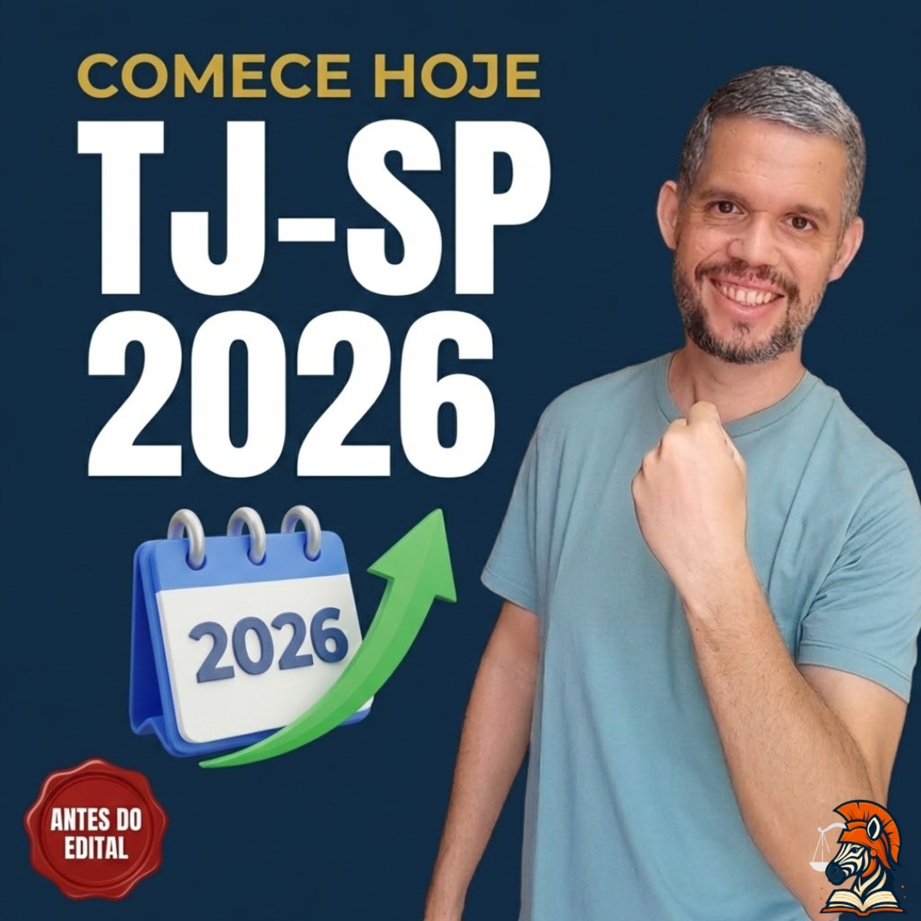 CONCURSO TJ SP 2026 DO ZERO: COMO COMEÇAR ANTES DO EDITAL (GUIA NÍVEL MÉDIO) episode artwork