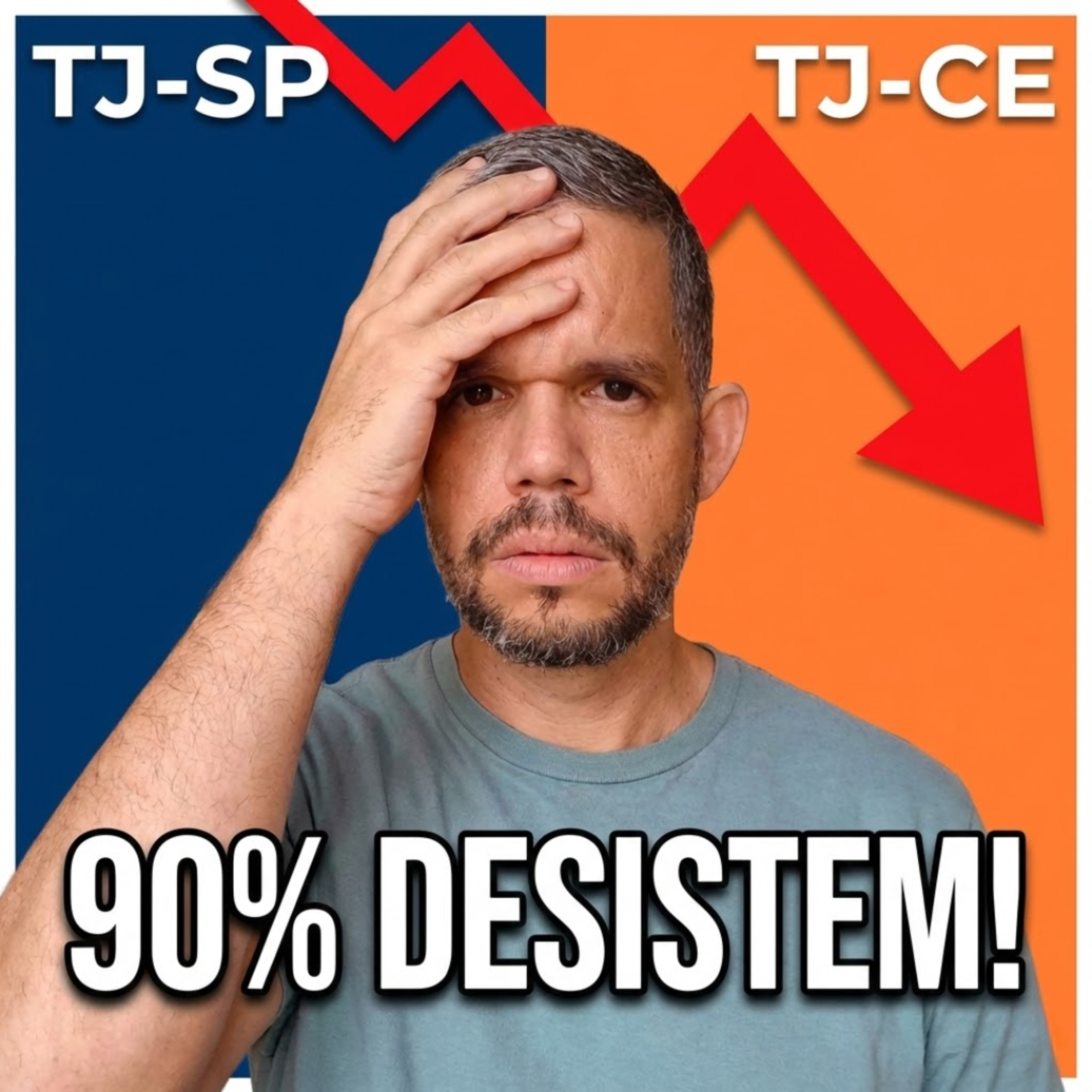 TJ SP ou TJ CE 2026? O Erro Oculto que Reprova no Concurso | Como não desistir de estudar para concurso público episode artwork