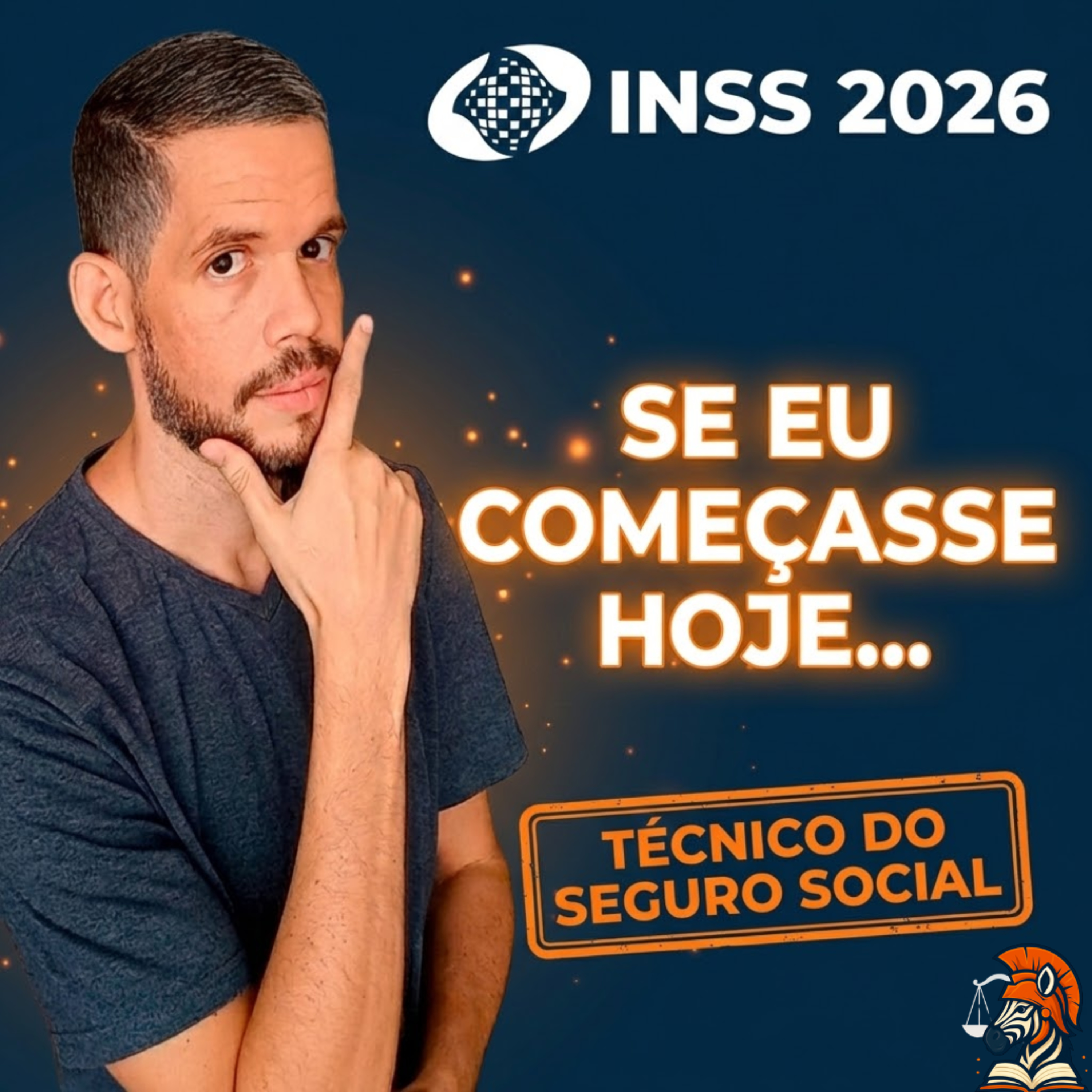 PROVA DO INSS 2026: O que eu faria do zero hoje (Técnico do Seguro Social) | Cronograma de Estudo episode artwork