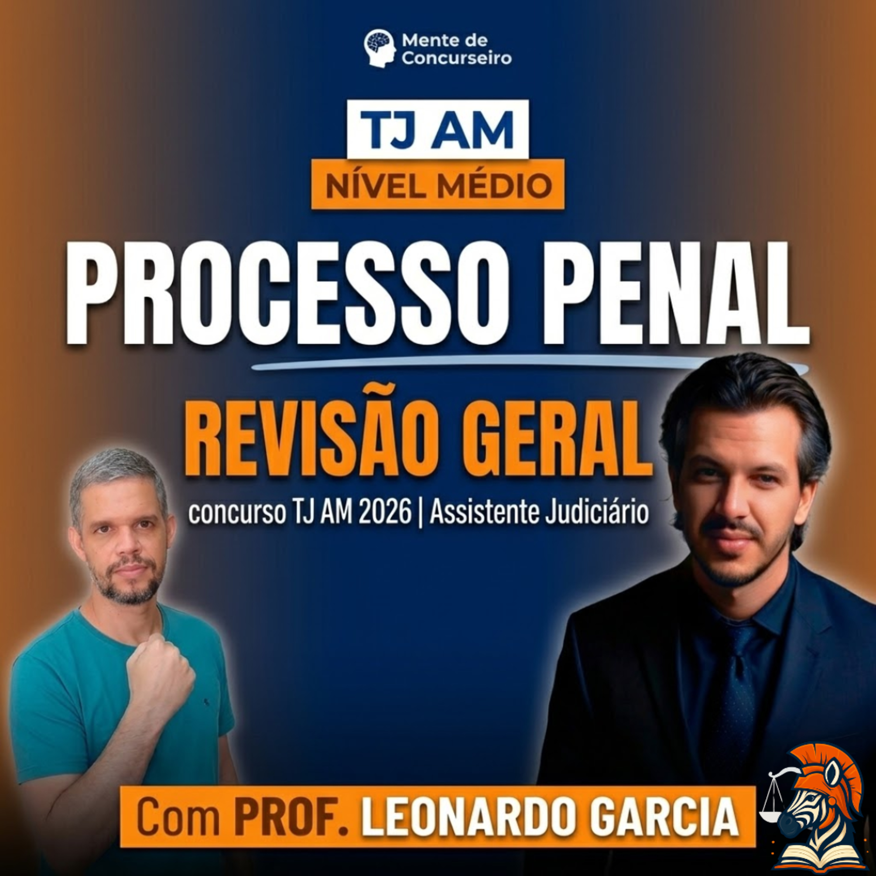 Concurso TJ AM 2026: Revisão Geral de Processo Penal (Assistente Judiciário) | Nível Médio TJAM episode artwork