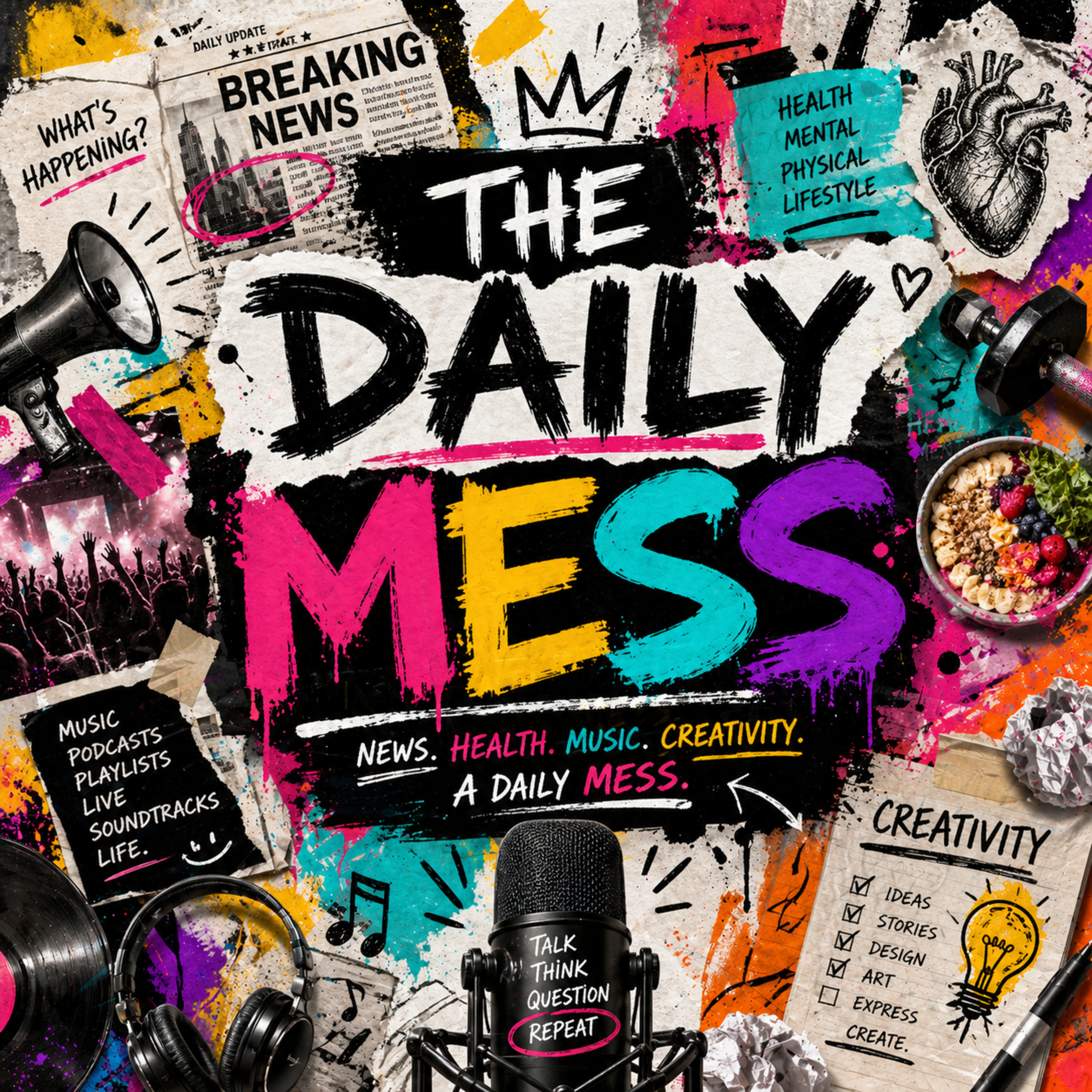 The Daily Mess Recognizing Your Sobriety Plus Whats In The Background Of Your Selfie episode artwork