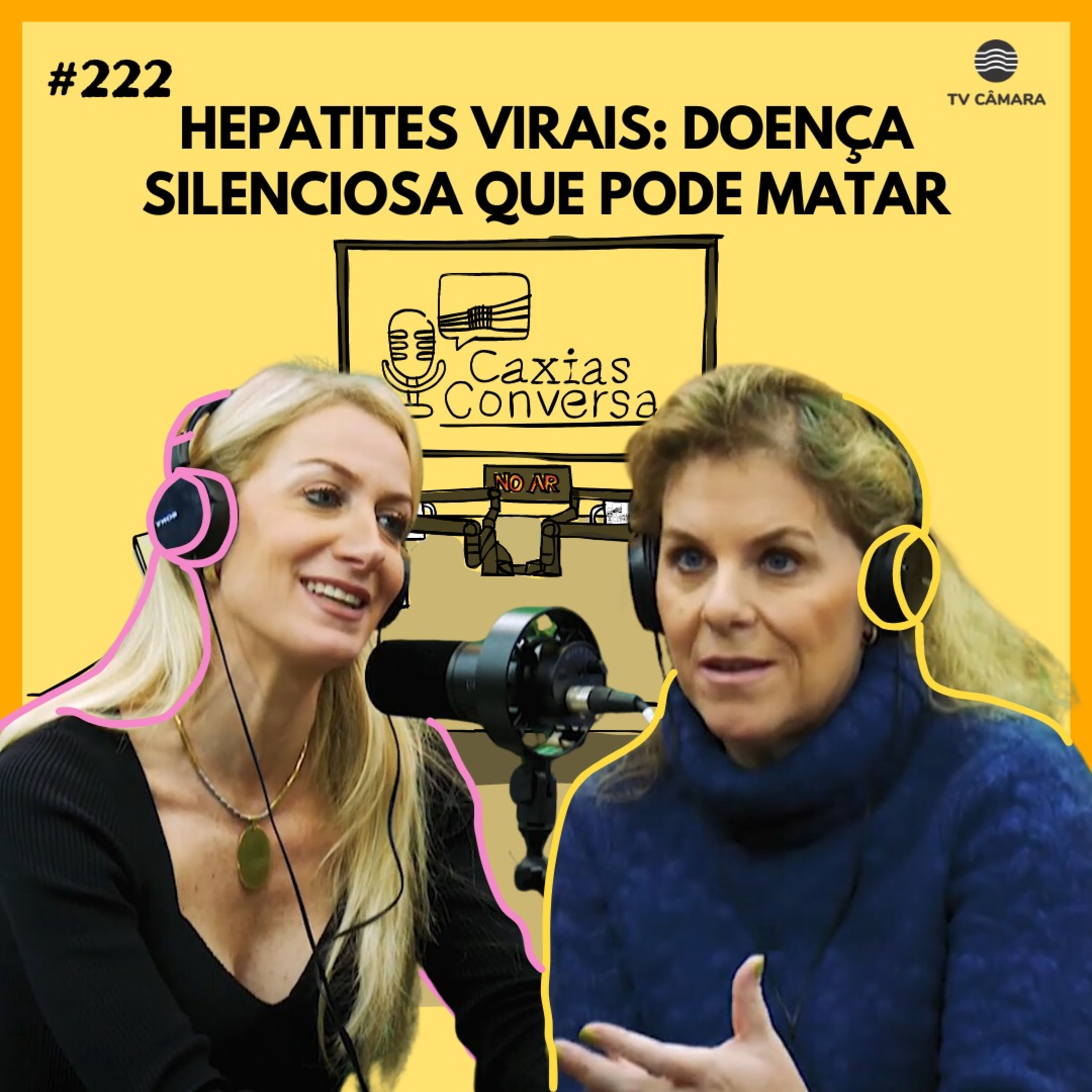 #222 - Caxias Conversa | Hepatites Virais: doença silenciosa que pode matar