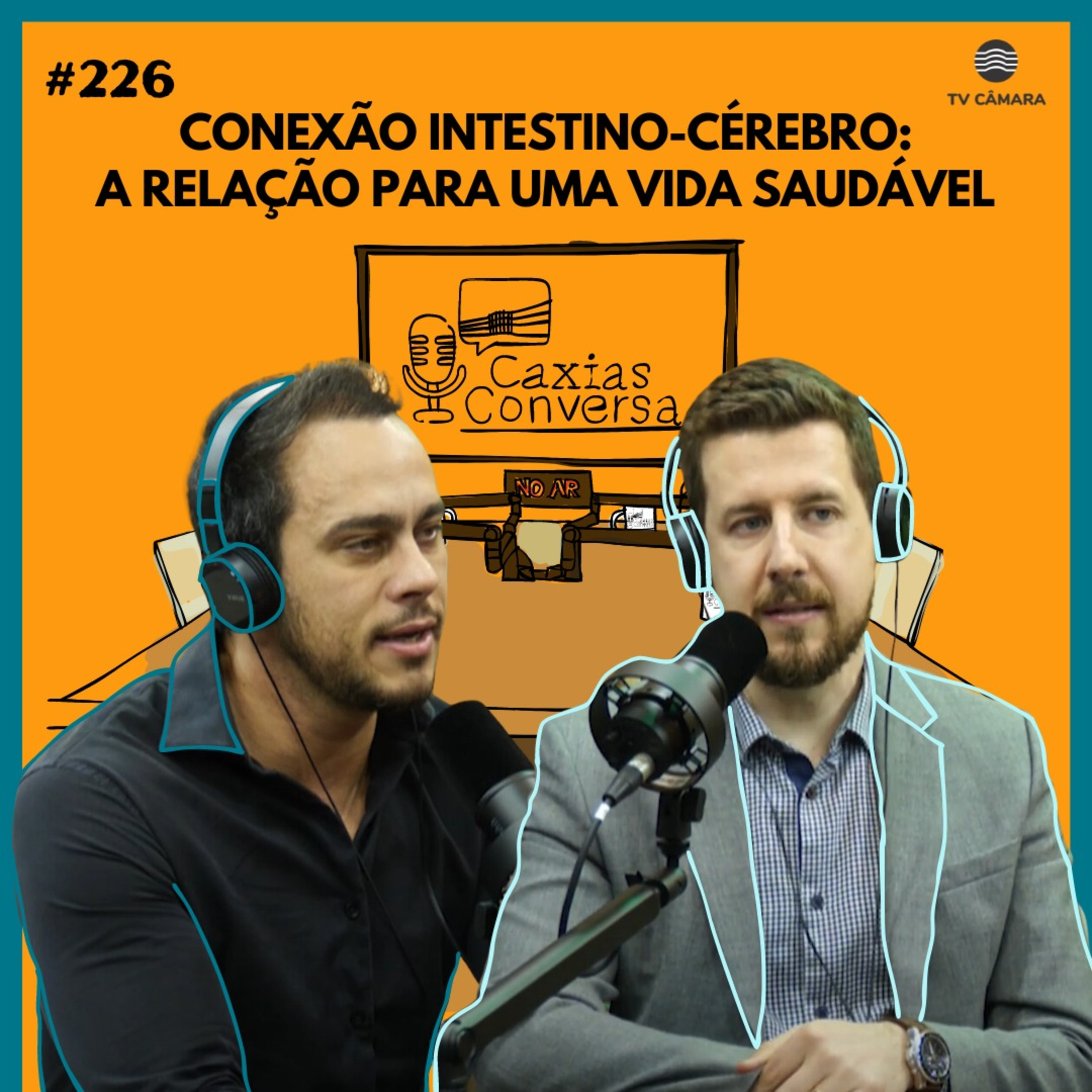 #226 - Caxias Conversa | conexão intestino-cérebro: a relação para uma vida saudável