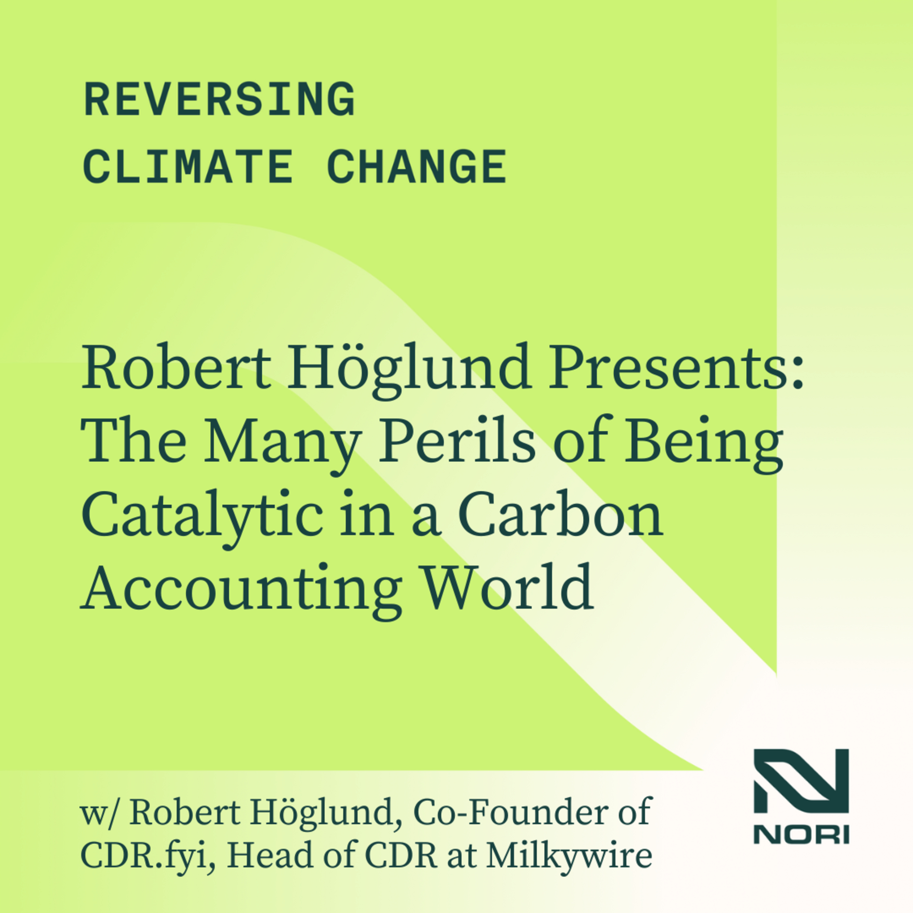 Reversing Climate Change