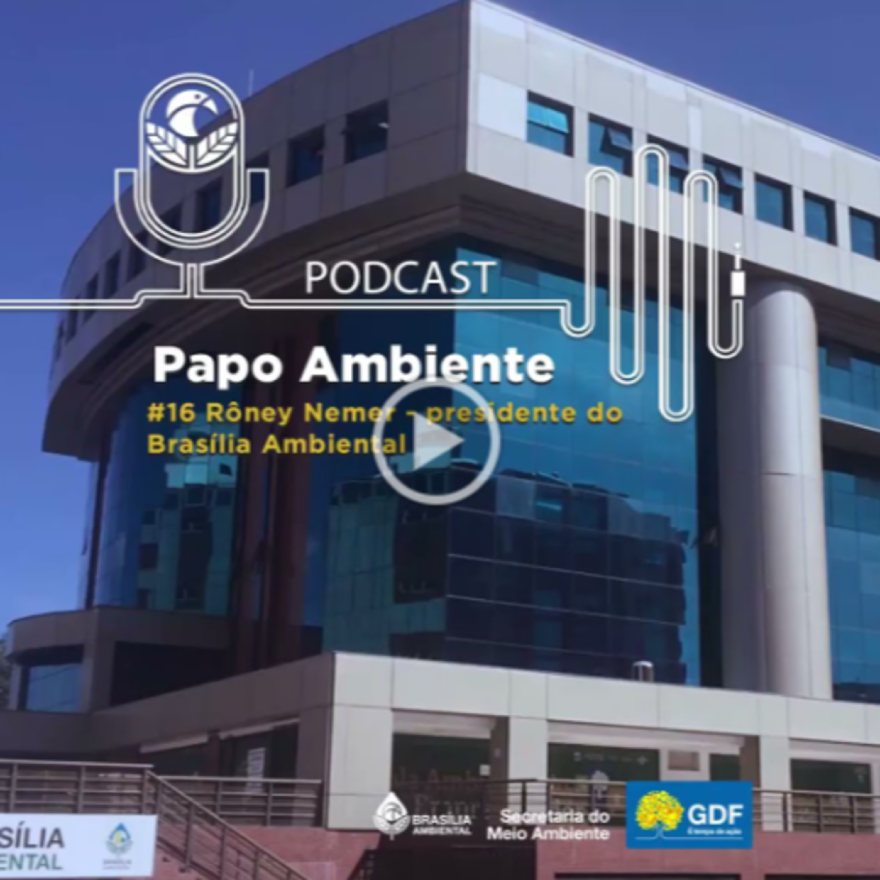 Papo Ambiente #16: Nova gestão do Brasília Ambiental com Rôney Nemer