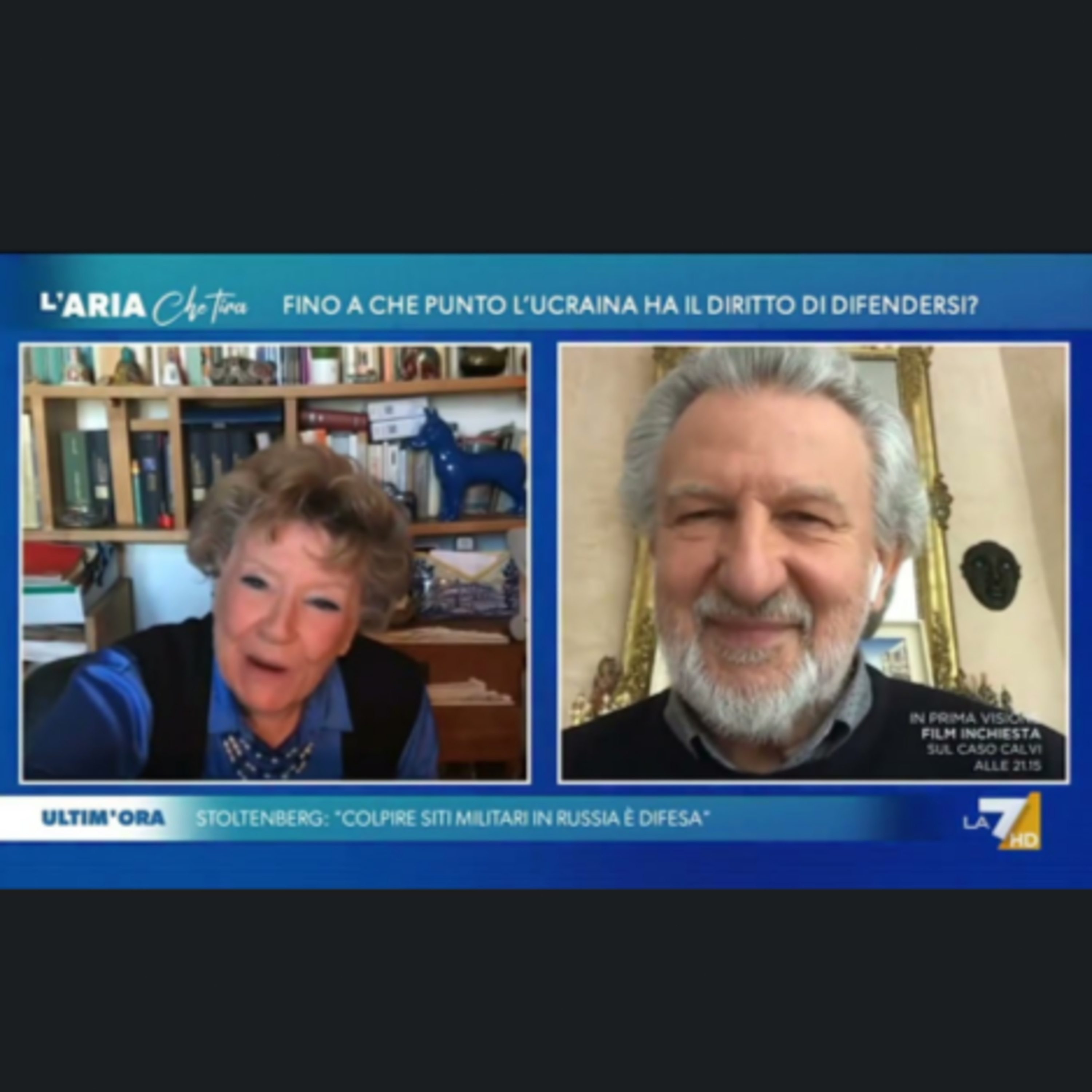 Odifreddi e Dacia Maraini: pace con il papa, o guerra con la Nato?