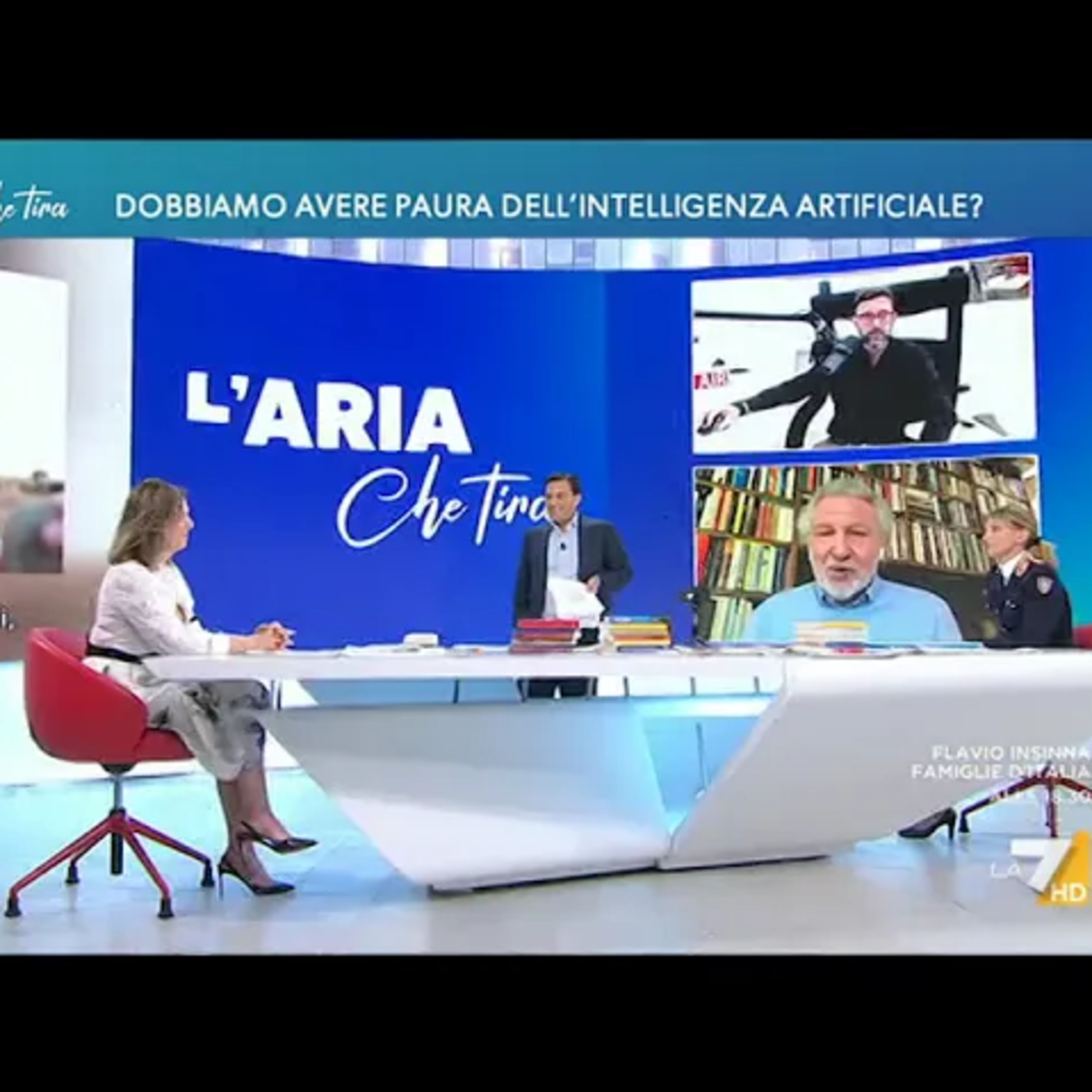 Odifreddi da Parenzo: è più pericolosa l'IA, il cinema o la religione?