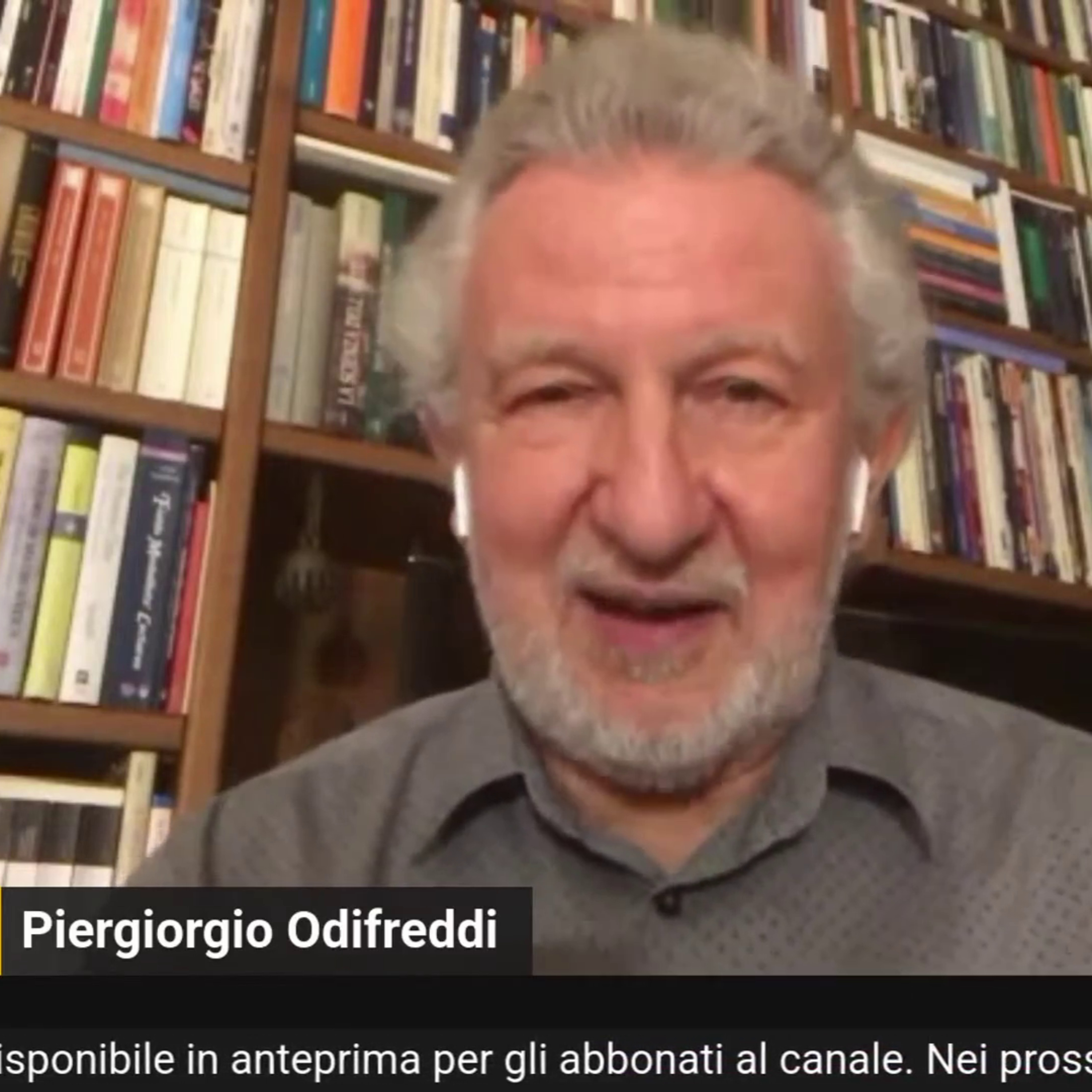 LIVE con Piergiorgio Odifreddi su Israele, Russia e Occidente.
