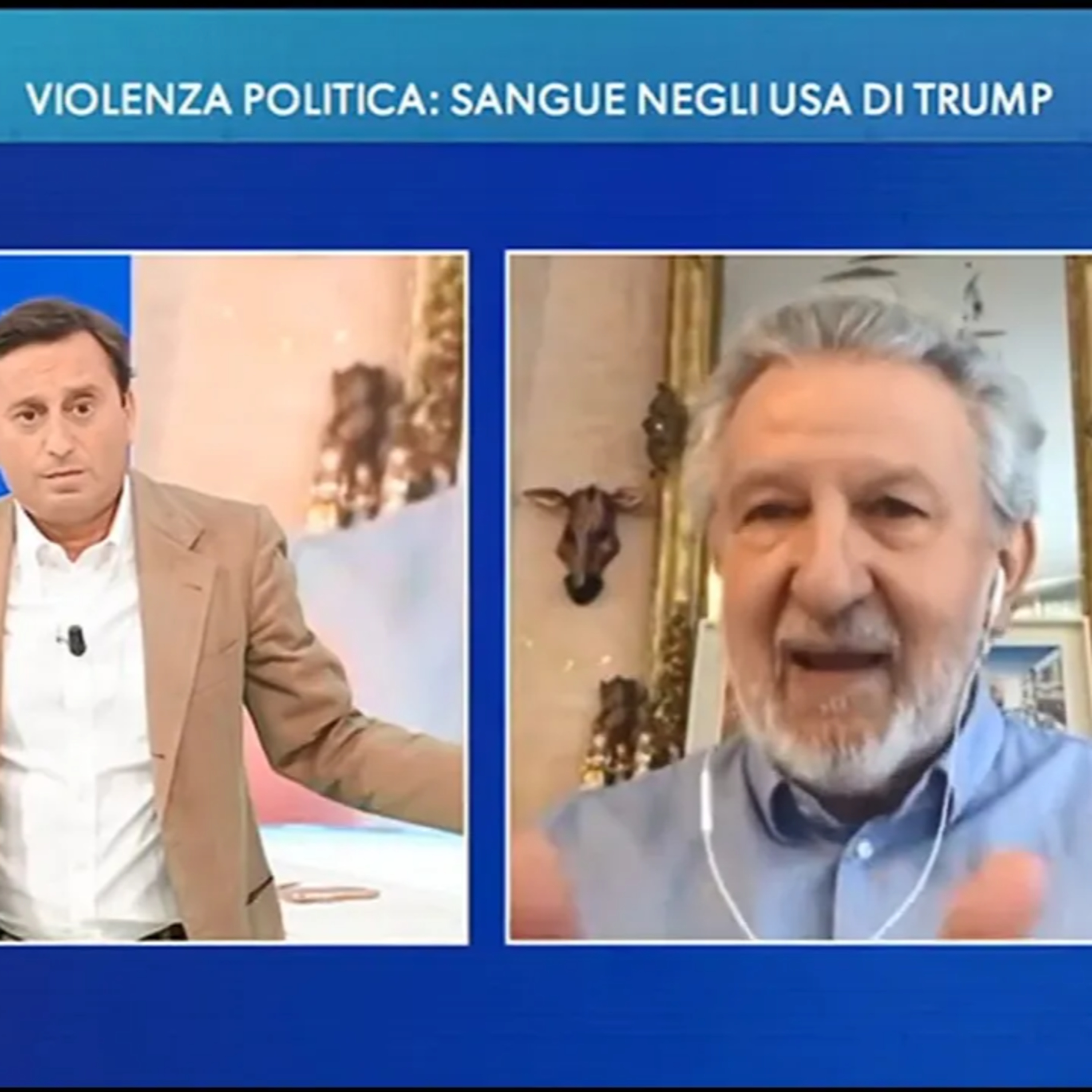 Odifreddi da Parenzo: rissa sull'odio che chiama l'odio (l'attentato a Kirk)