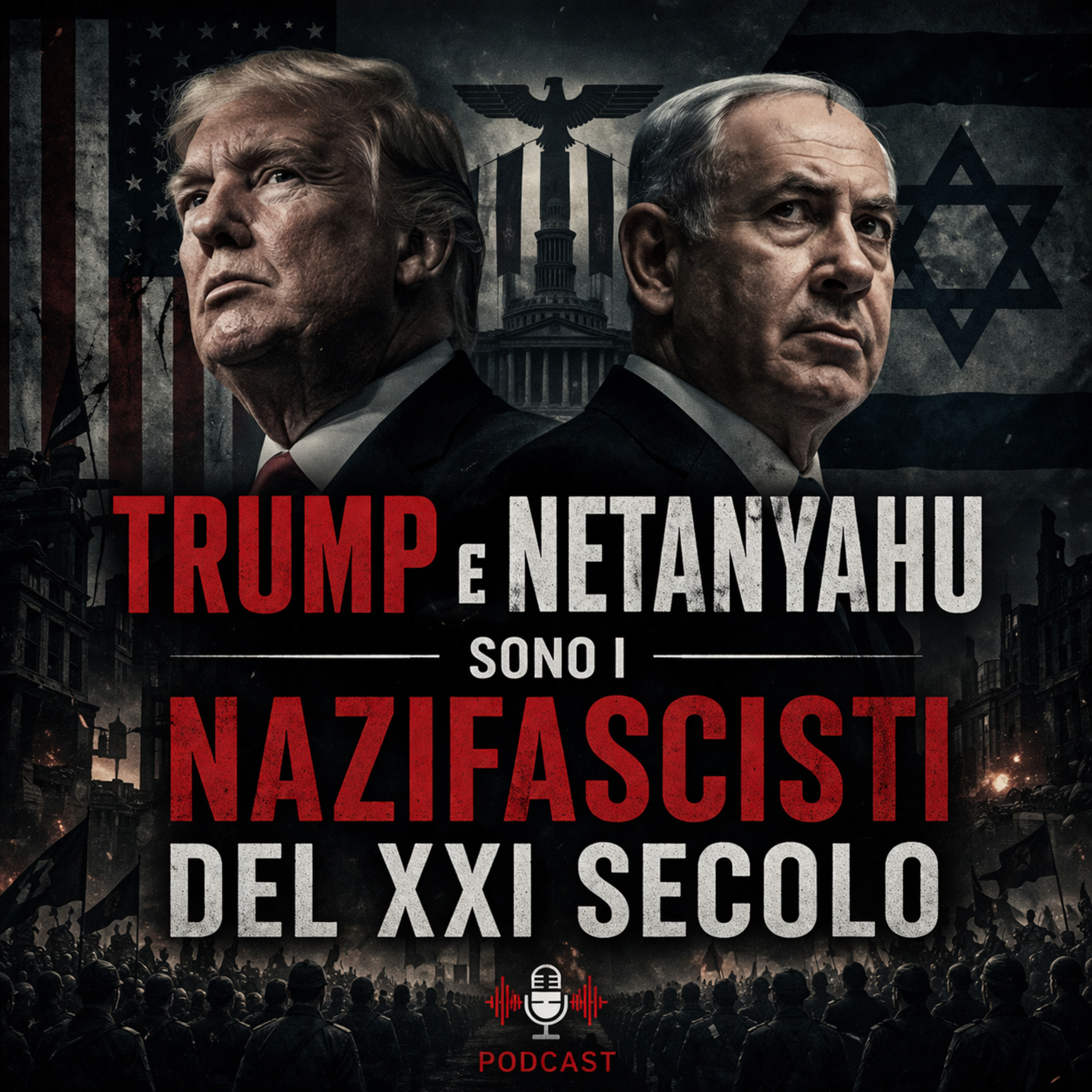 Odifreddi da Santoro: Trump e Netanyahu sono i nazifascisti del XXI secolo