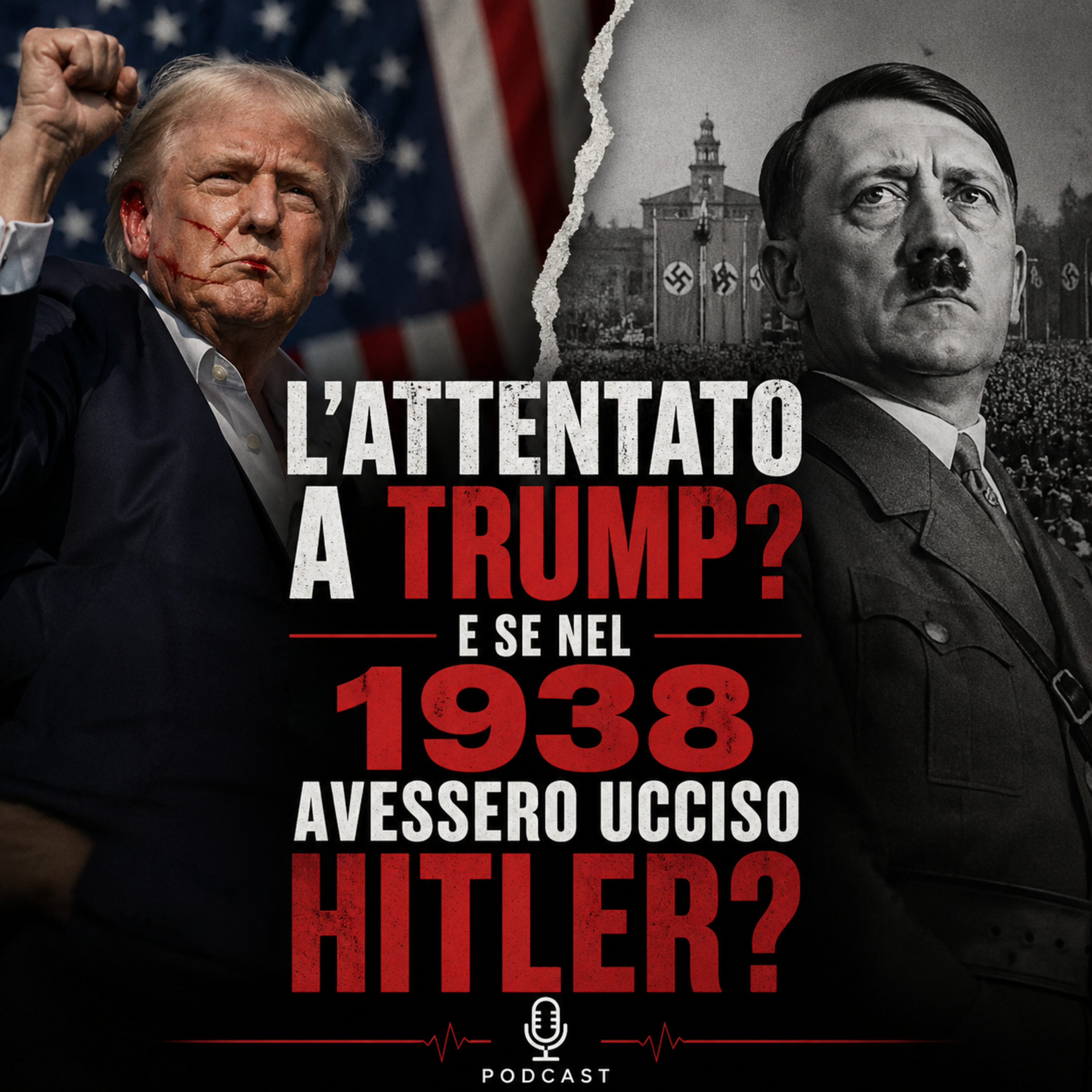 Odifreddi da Parenzo: l'attentato a Trump? e se nel 1938 avessero ucciso Hitler?