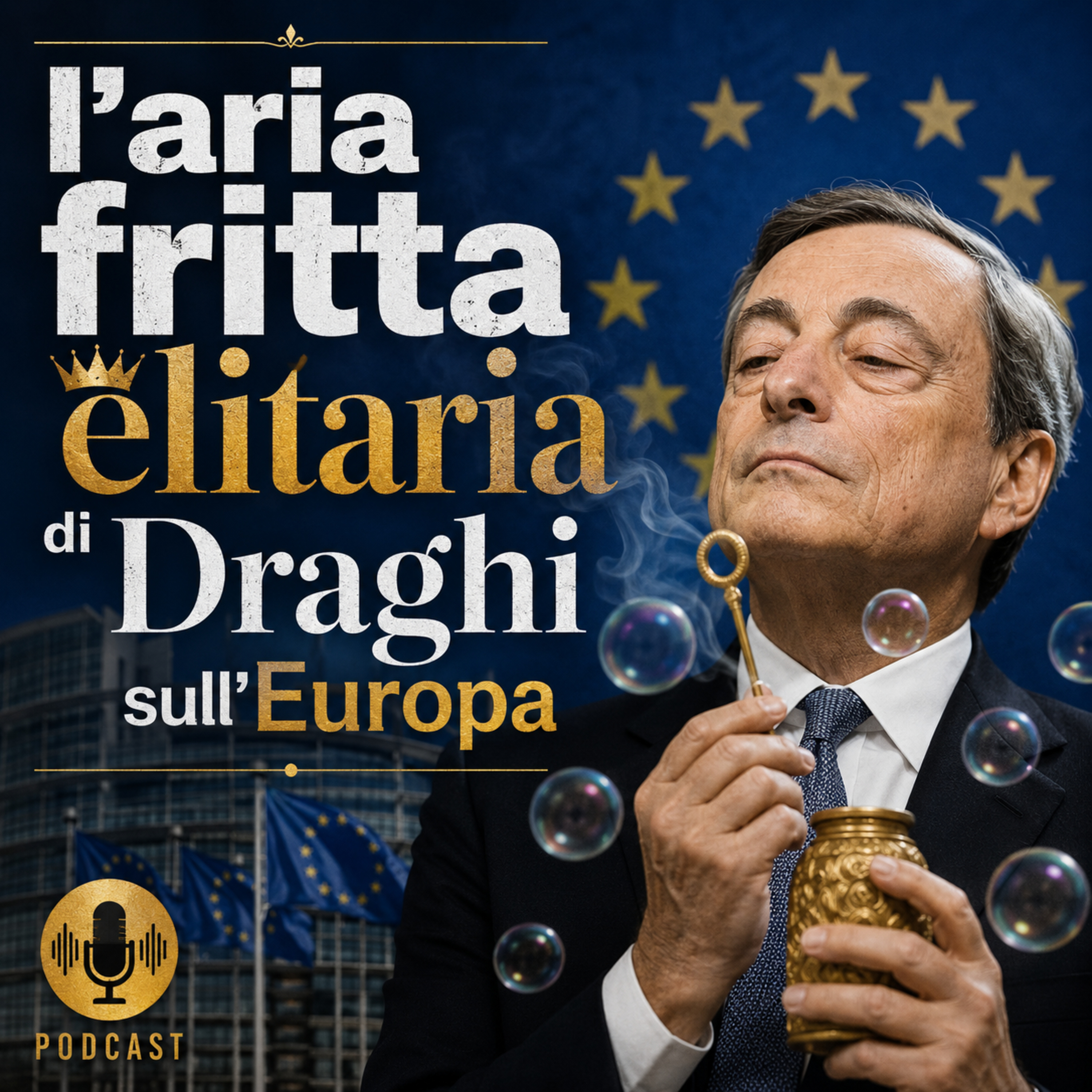 Odifreddi da Parenzo: l'aria fritta elitaria di Draghi sull'Europa