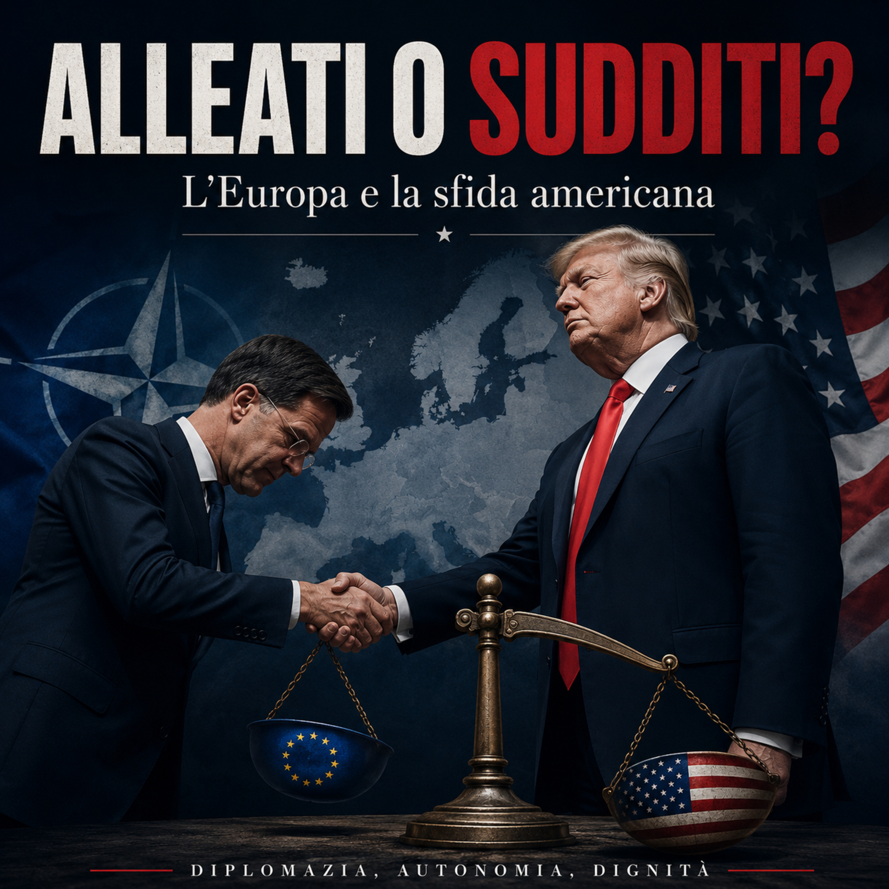 Odifreddi da Parenzo: Rutte e la Nato, "baciaculi" di Trump episode artwork