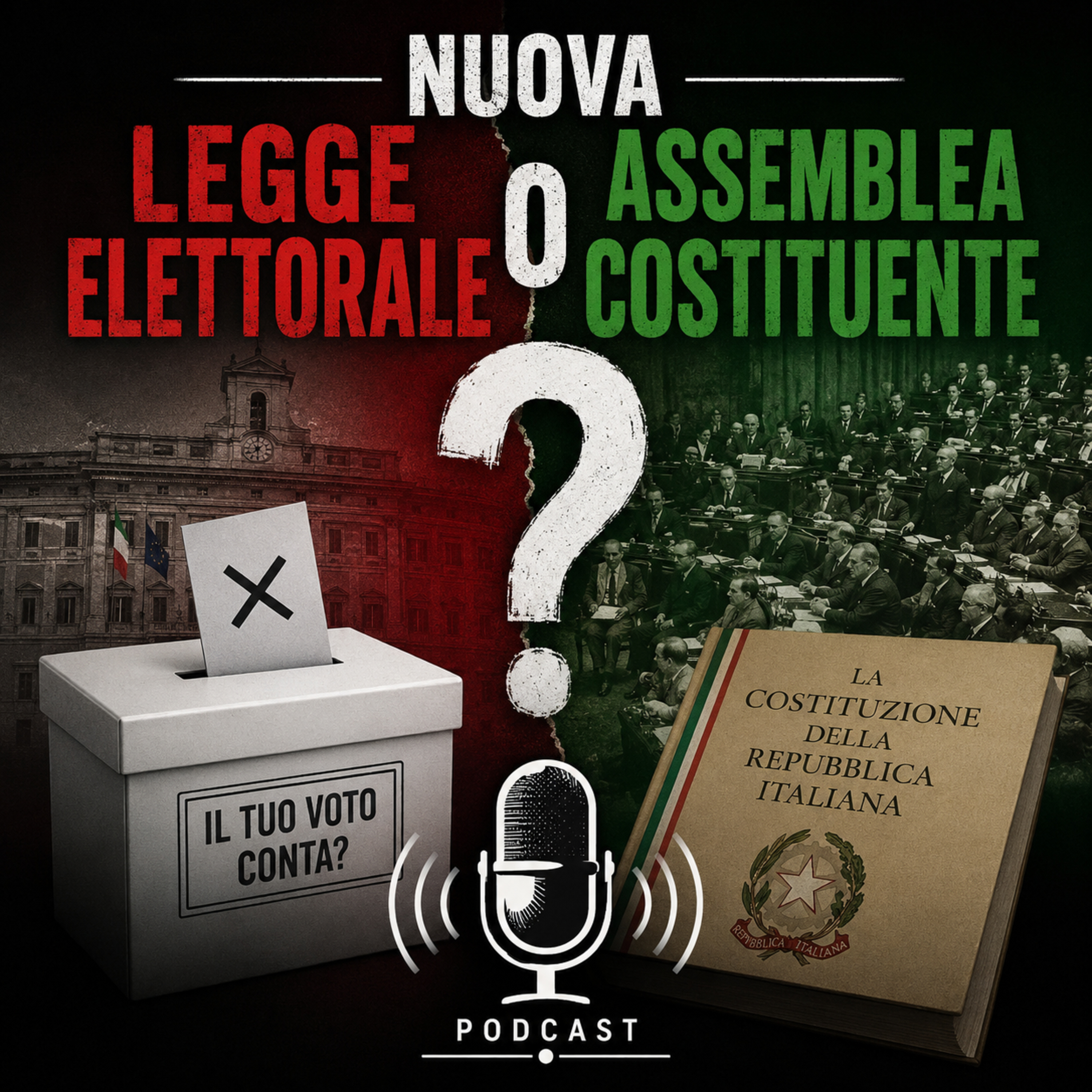  Odifreddi da Parenzo: nuova legge elettorale o Assemblea Costituente? episode artwork
