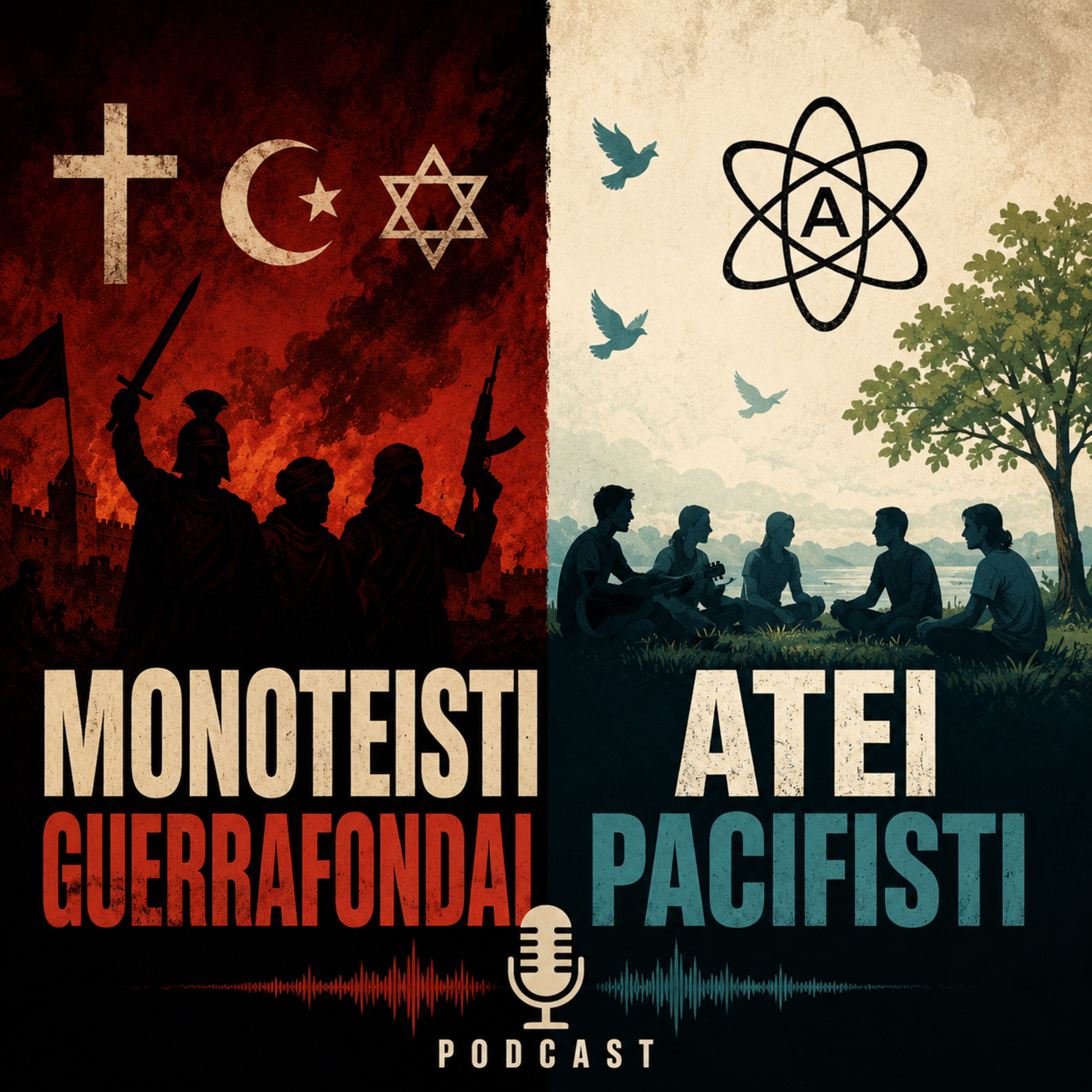  Odifreddi e Santoro: monoteisti guerrafondai, atei pacifisti episode artwork