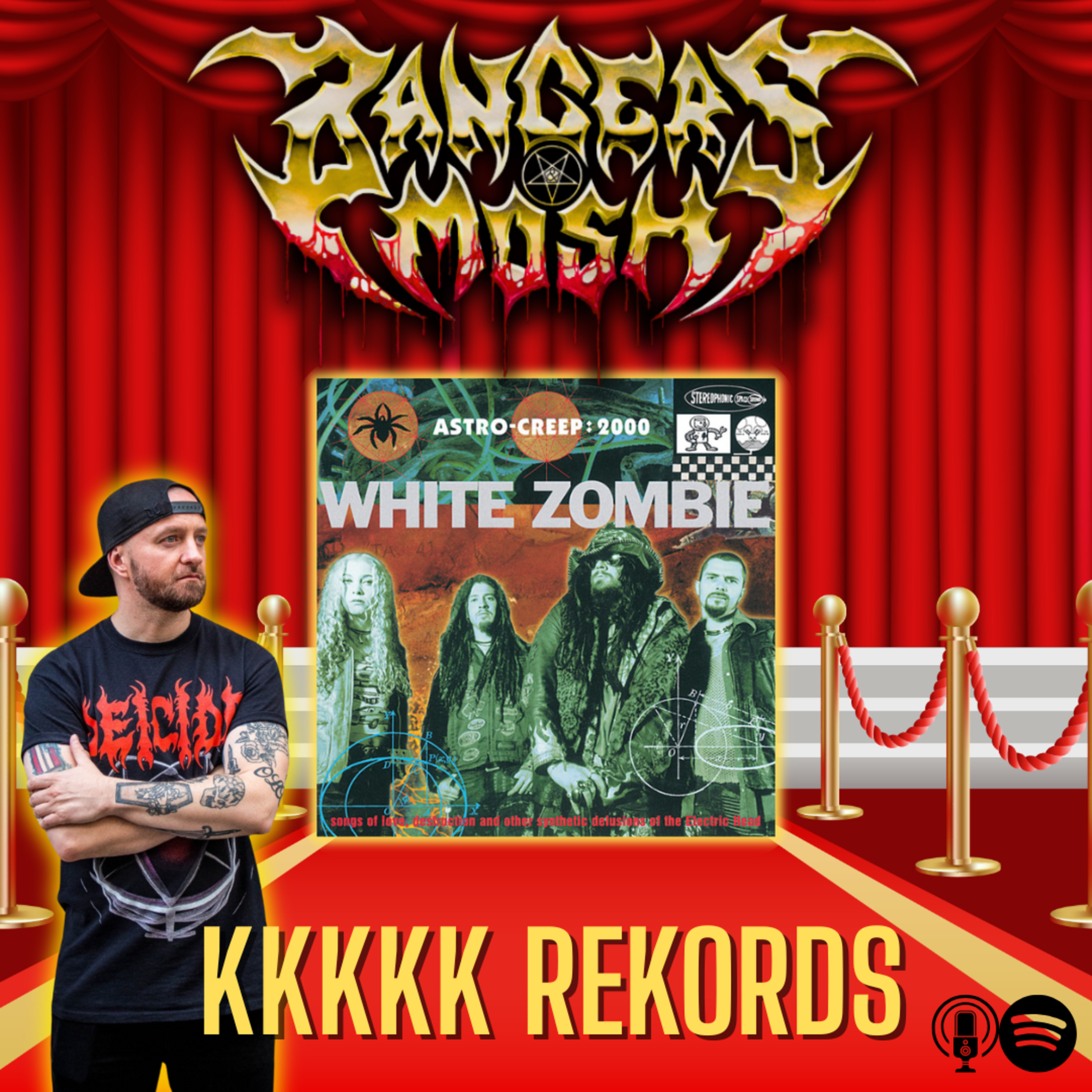 KKKKK Rekords - White Zombie 'Astro-Creep: 2000'  episode artwork