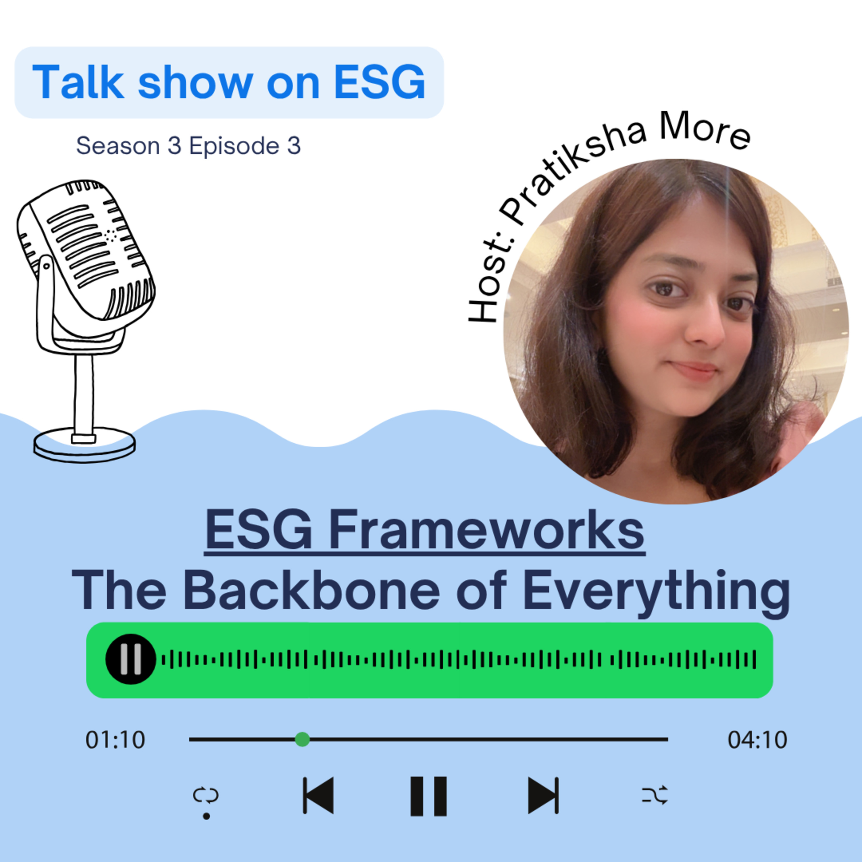 Talk show on ESG: The Alphabet Soup of ESG Frameworks (because every week there’s a new framework)