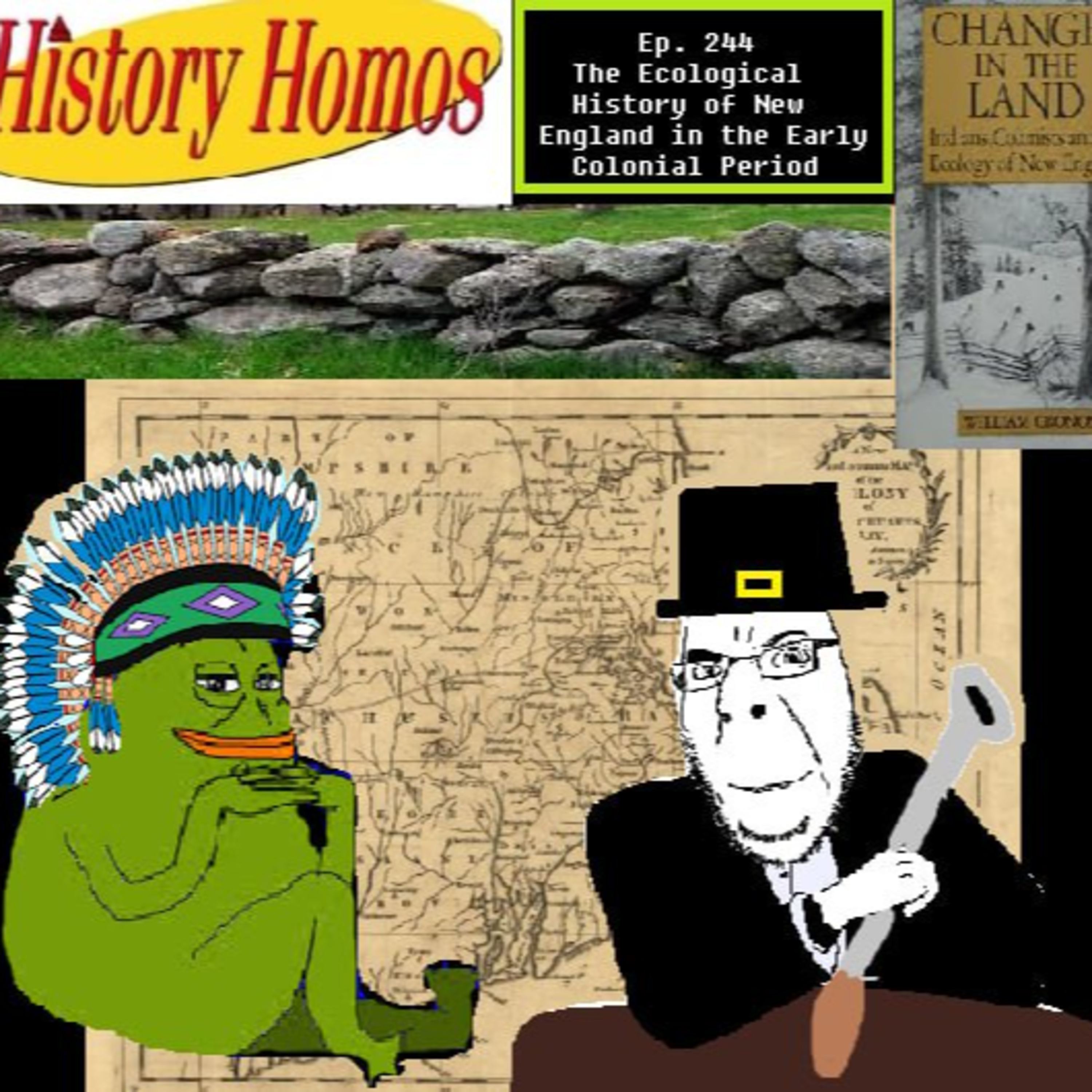 Ep. 244 - The Ecological History of New England in the Early Colonial Period