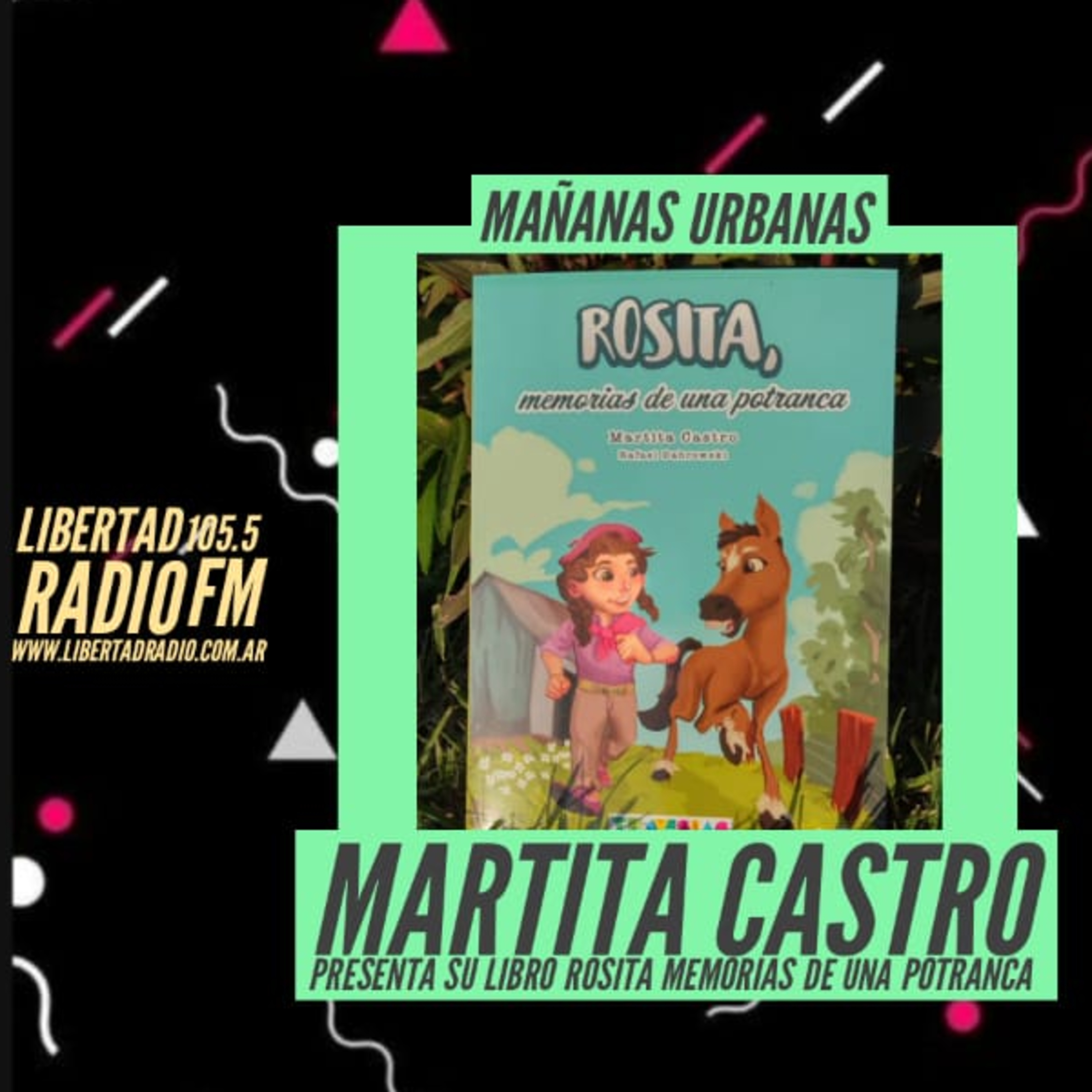 Martita Castro - Nos presenta su libro "Rosita, memorias de una potranca" episode artwork