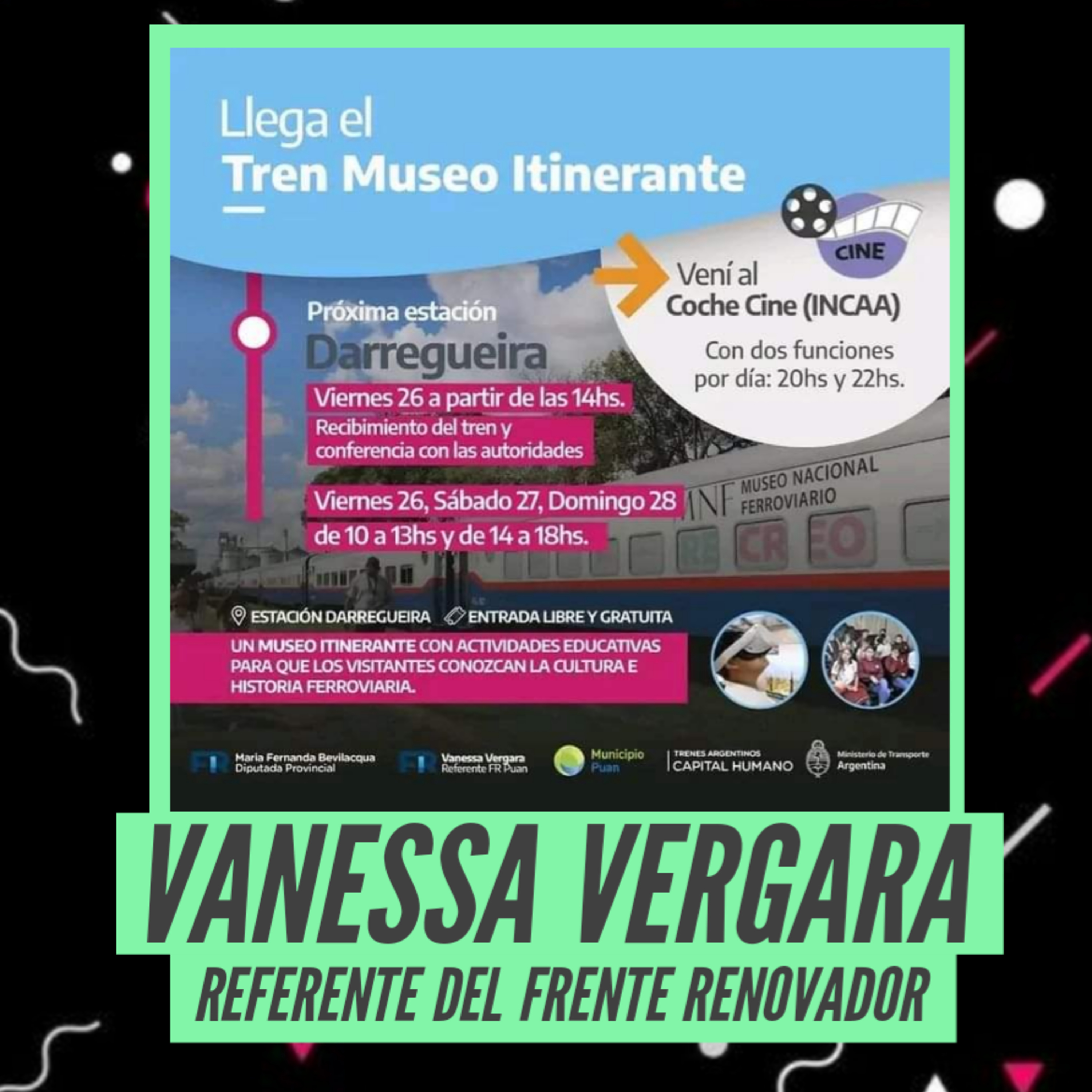 Mañanas Urbanas - Vanessa Vergara - Llega el tren Museo Itinerante a Darregueira episode artwork