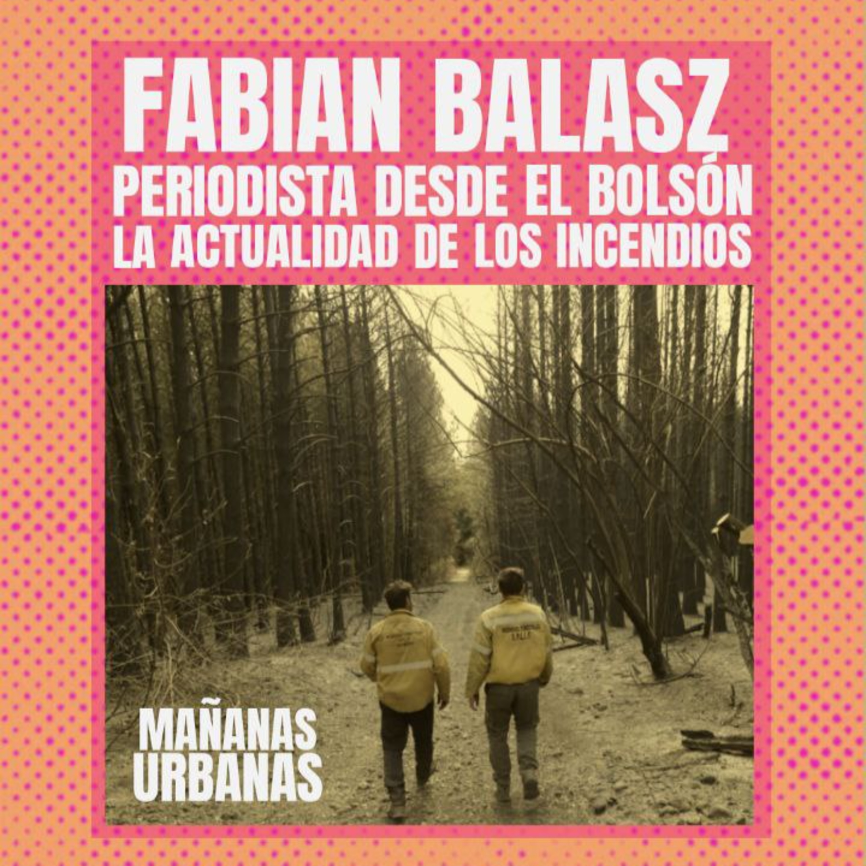 Fabián Balazs, periodista de Diario Noticias de El Bolsón 