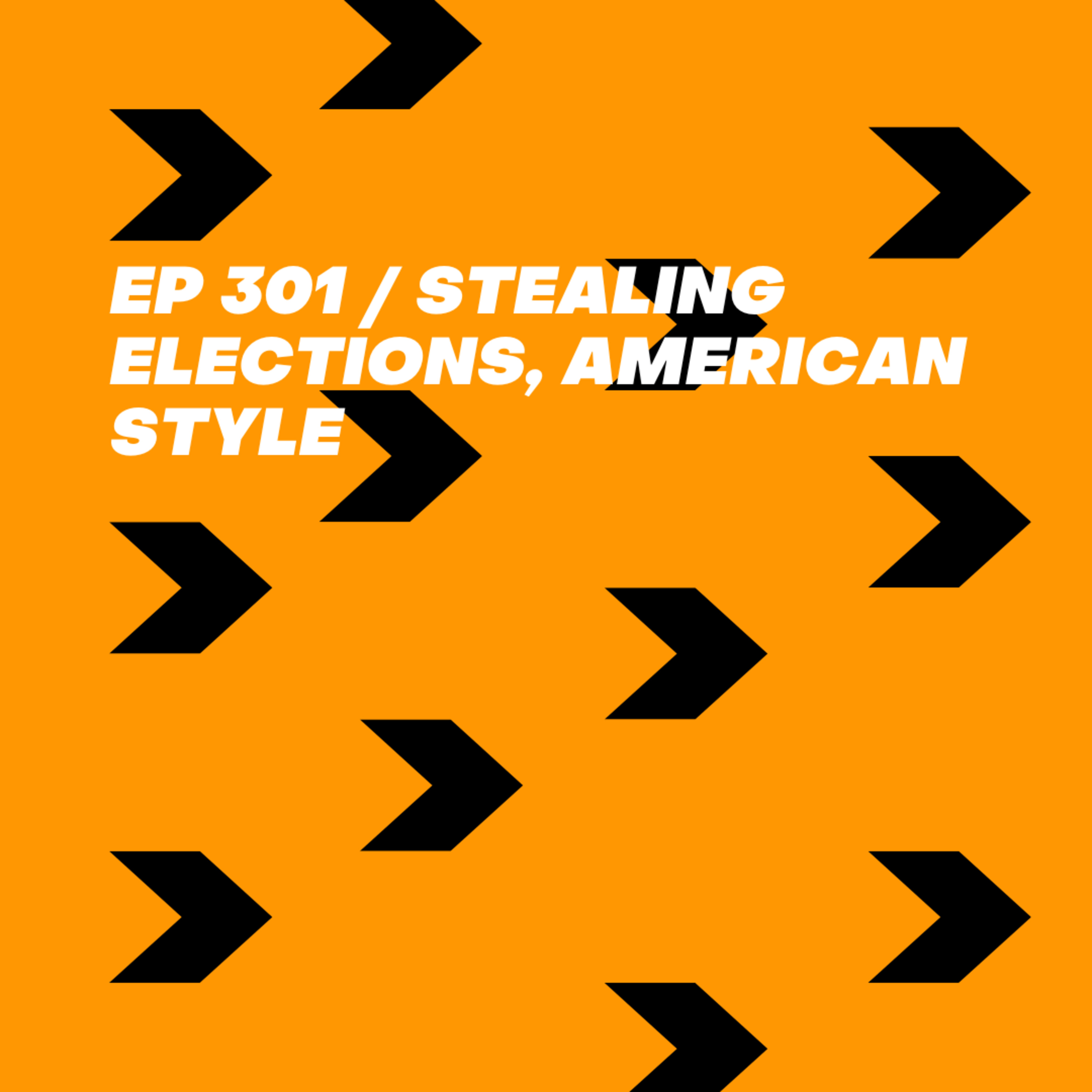 Stealing Elections, American Style episode artwork