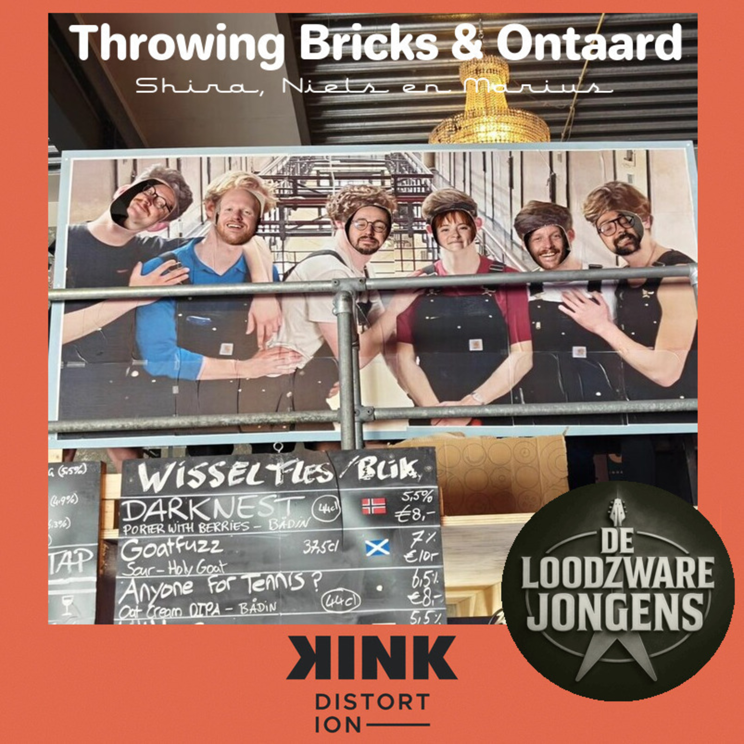 De Loodzware Jongens XL: THROWING BRICKS & ONTAARD | Shira, Niels en Marius episode artwork