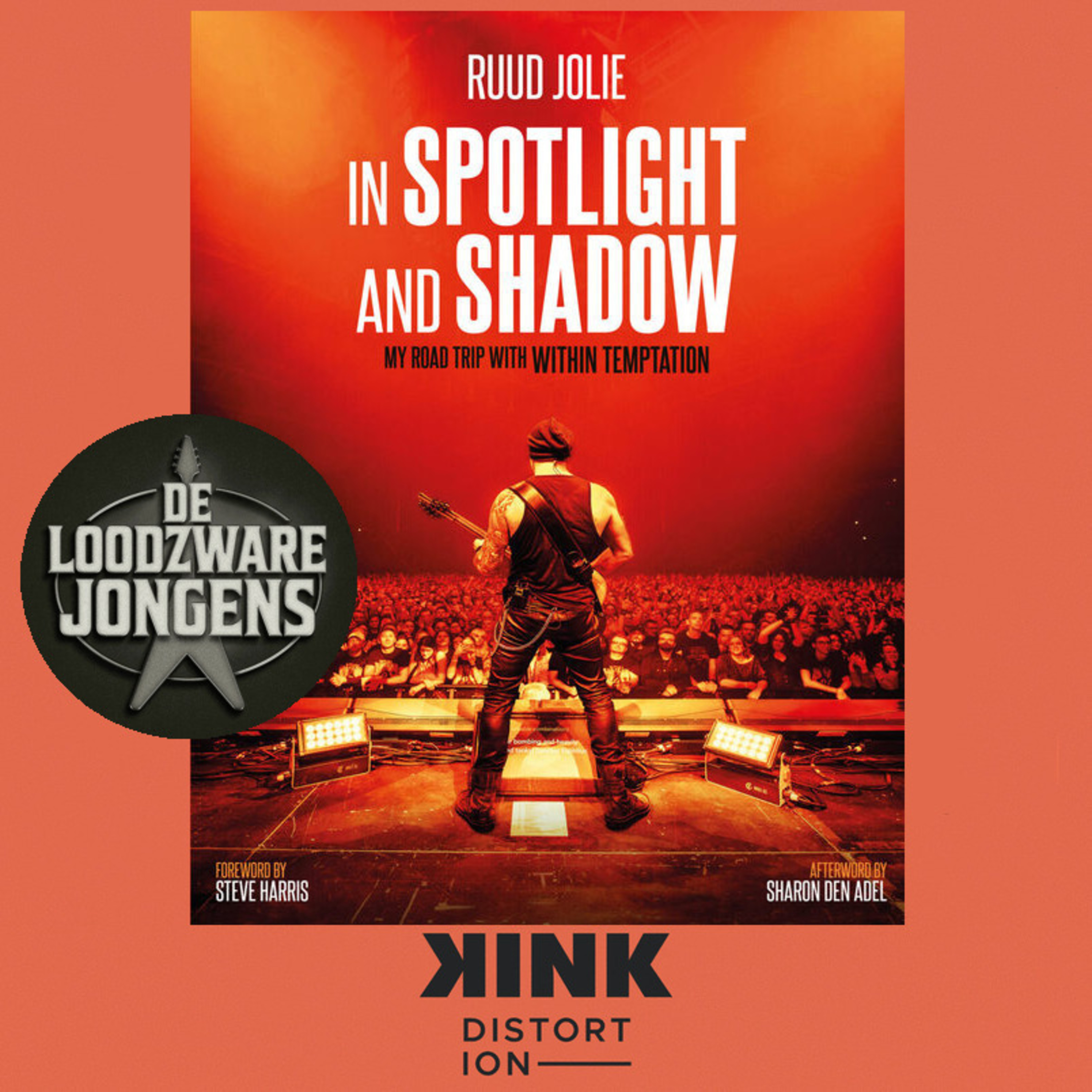 De Loodzware Jongens: BOEK "In Spotlight and Shadow" | Ruud Jolie (Within Temptation) episode artwork