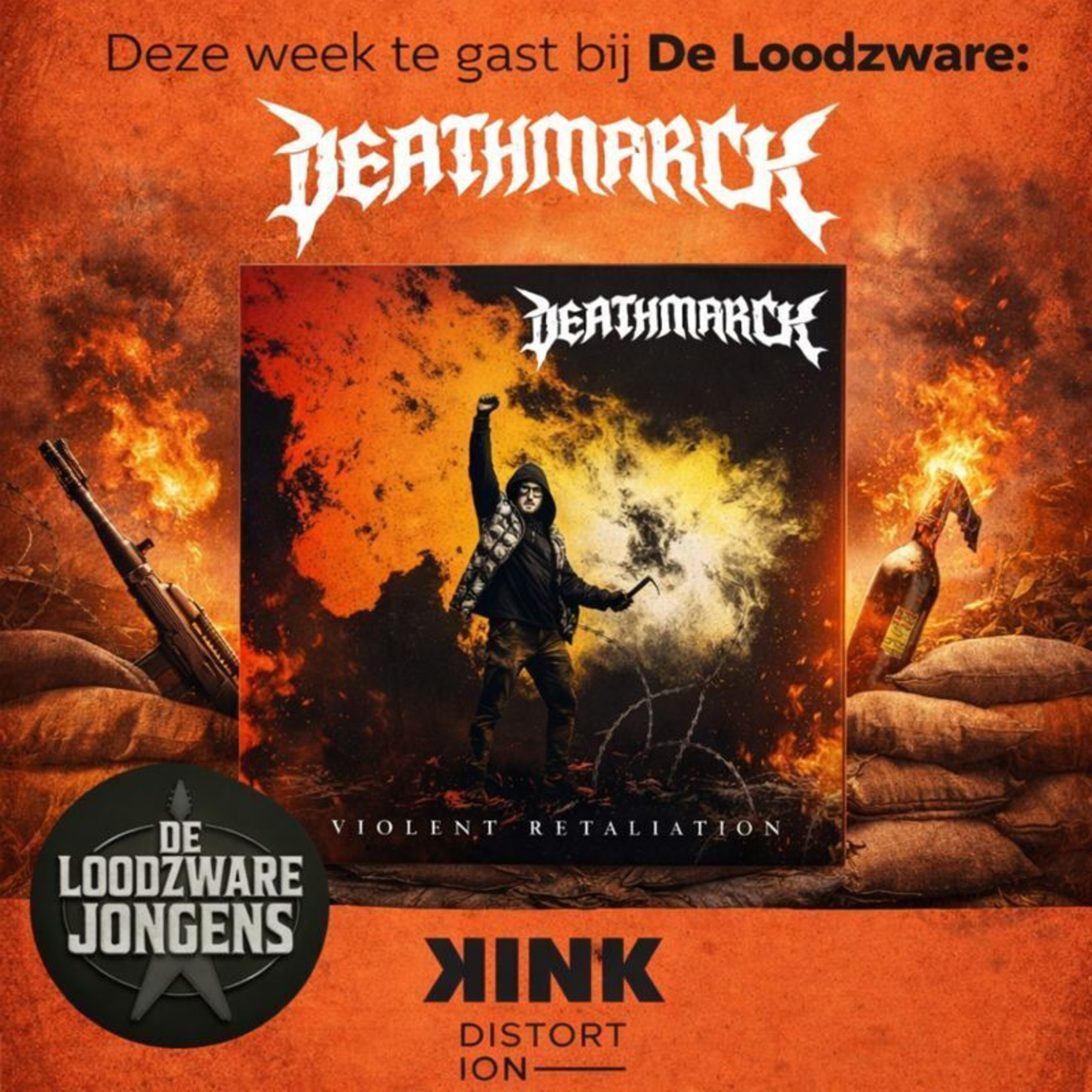 De Loodzware Jongens XL: DEATHMARCH | Walter & Olav episode artwork