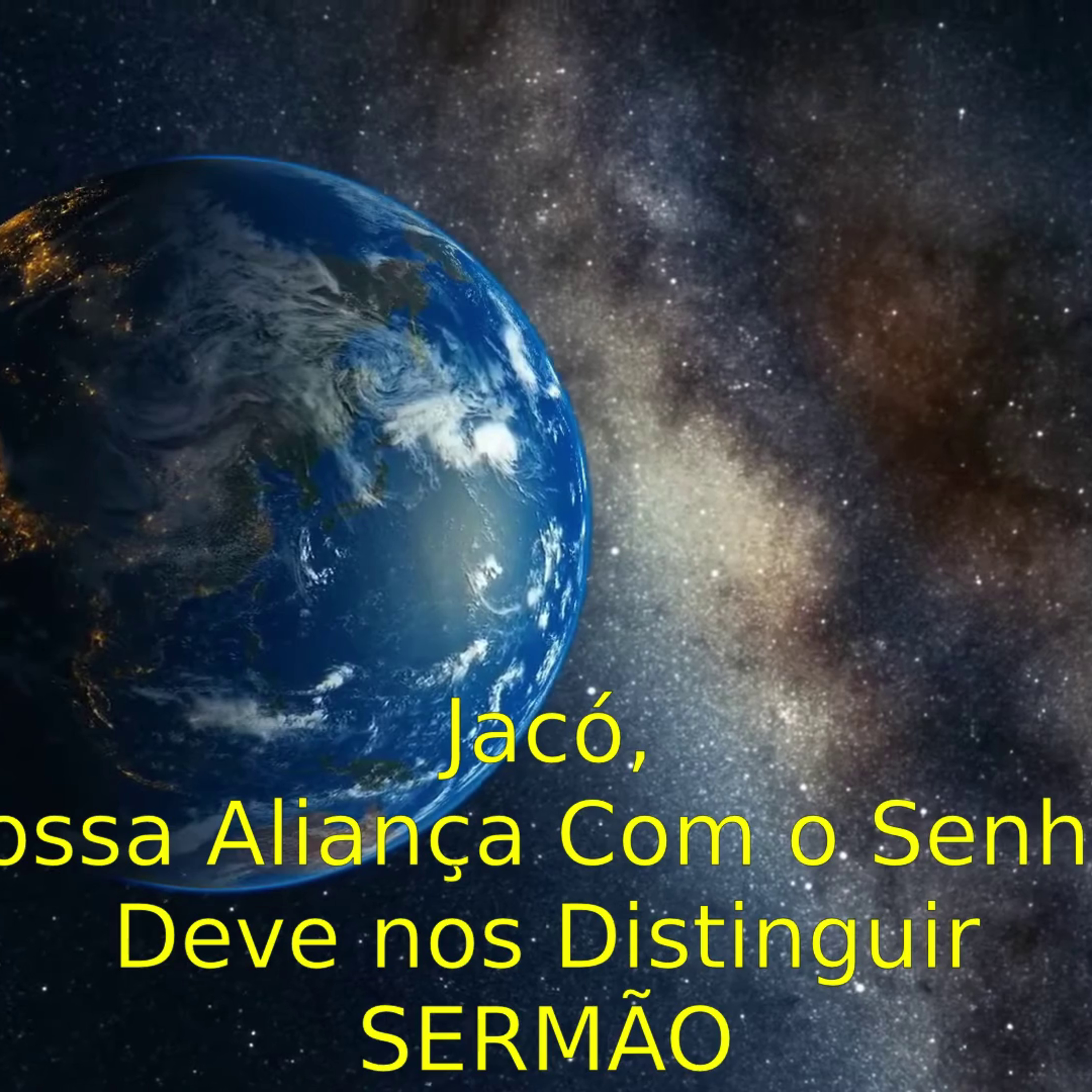 Jacó - Nossa Aliança Com o Senhor Deve Nos Distinguir - SERMÃO episode artwork