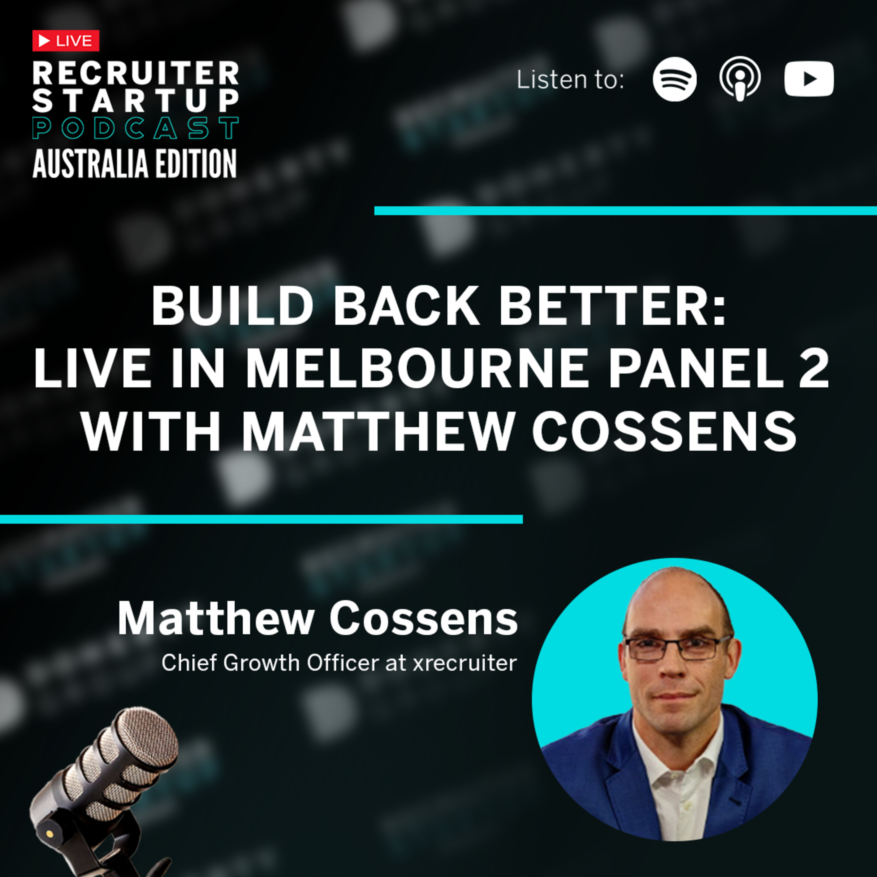 Recruiter Startup - Recruitment Podcast - Hosted by Dualta Doherty