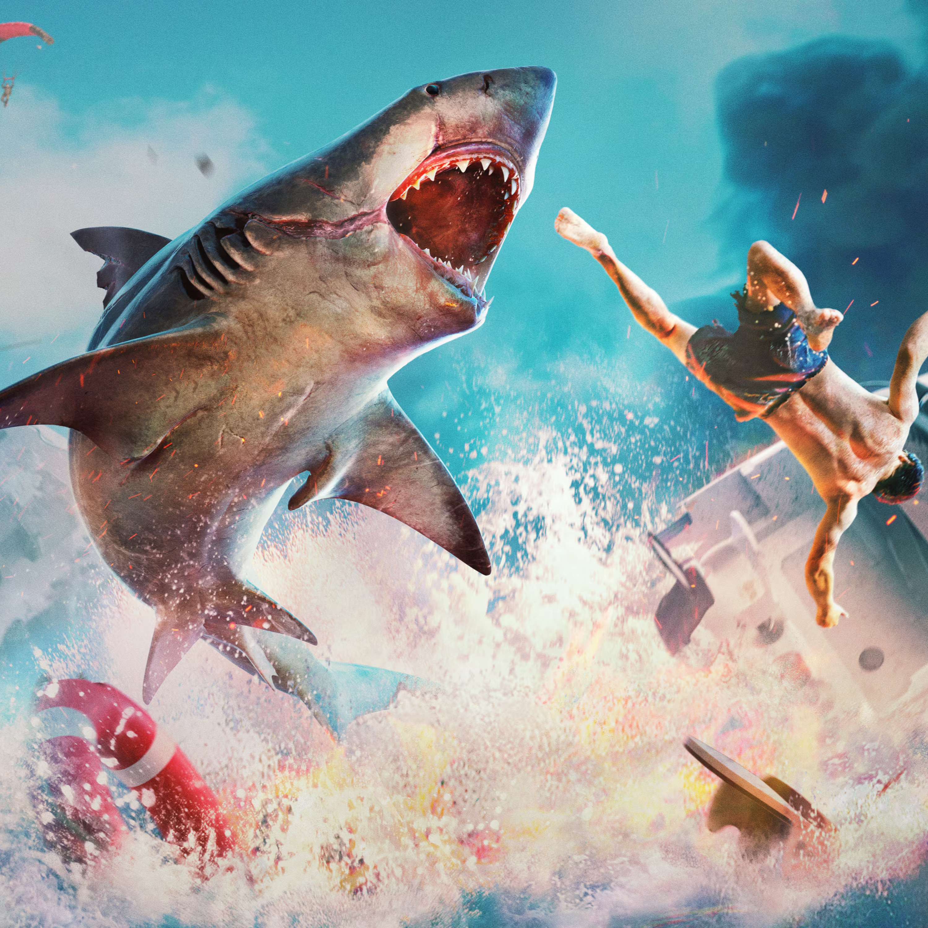 Summer (Video) Games-Secondo Atto: Nuota, mangia e cresci! (Maneater)