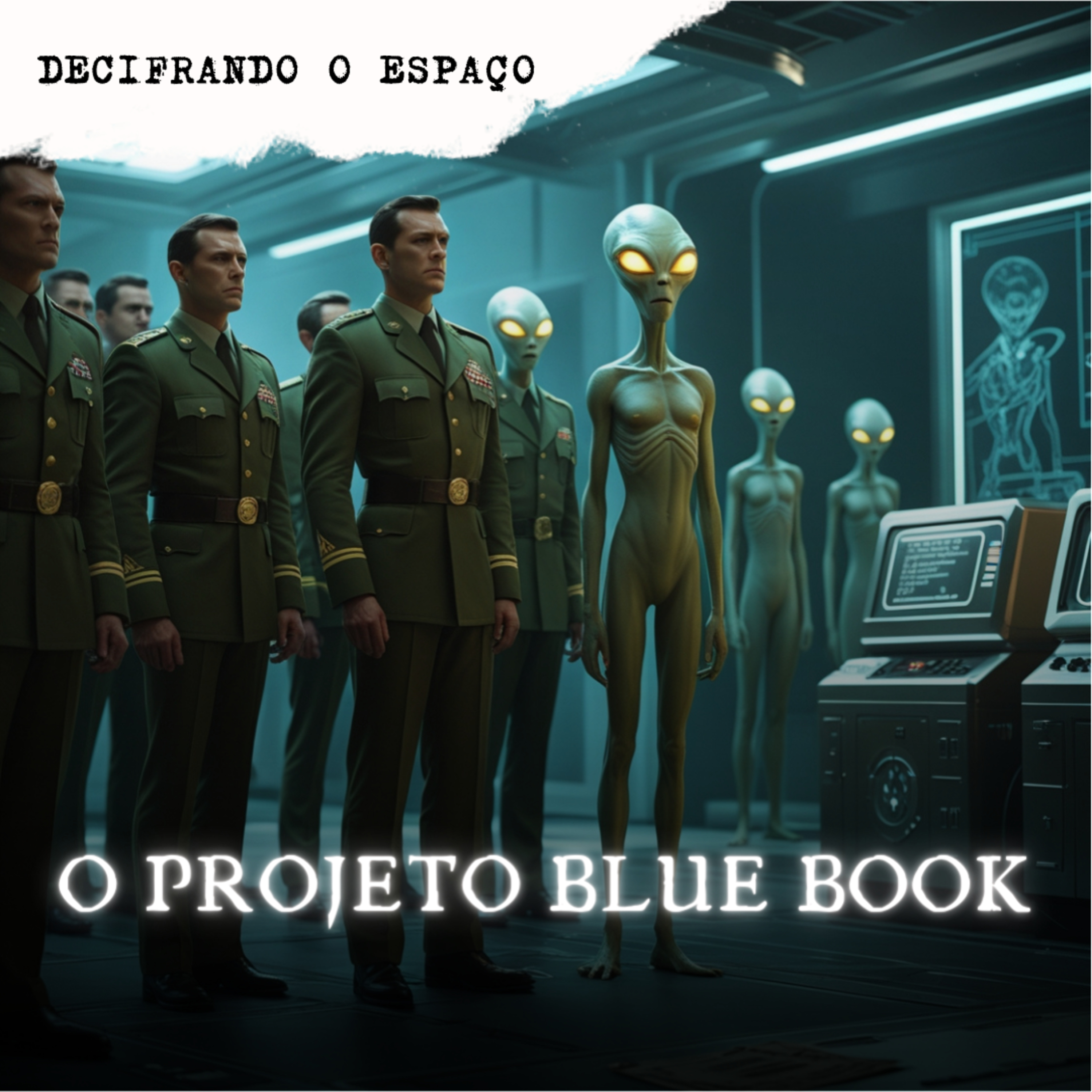 Decifrando o Espaço: O Projeto Blue Book