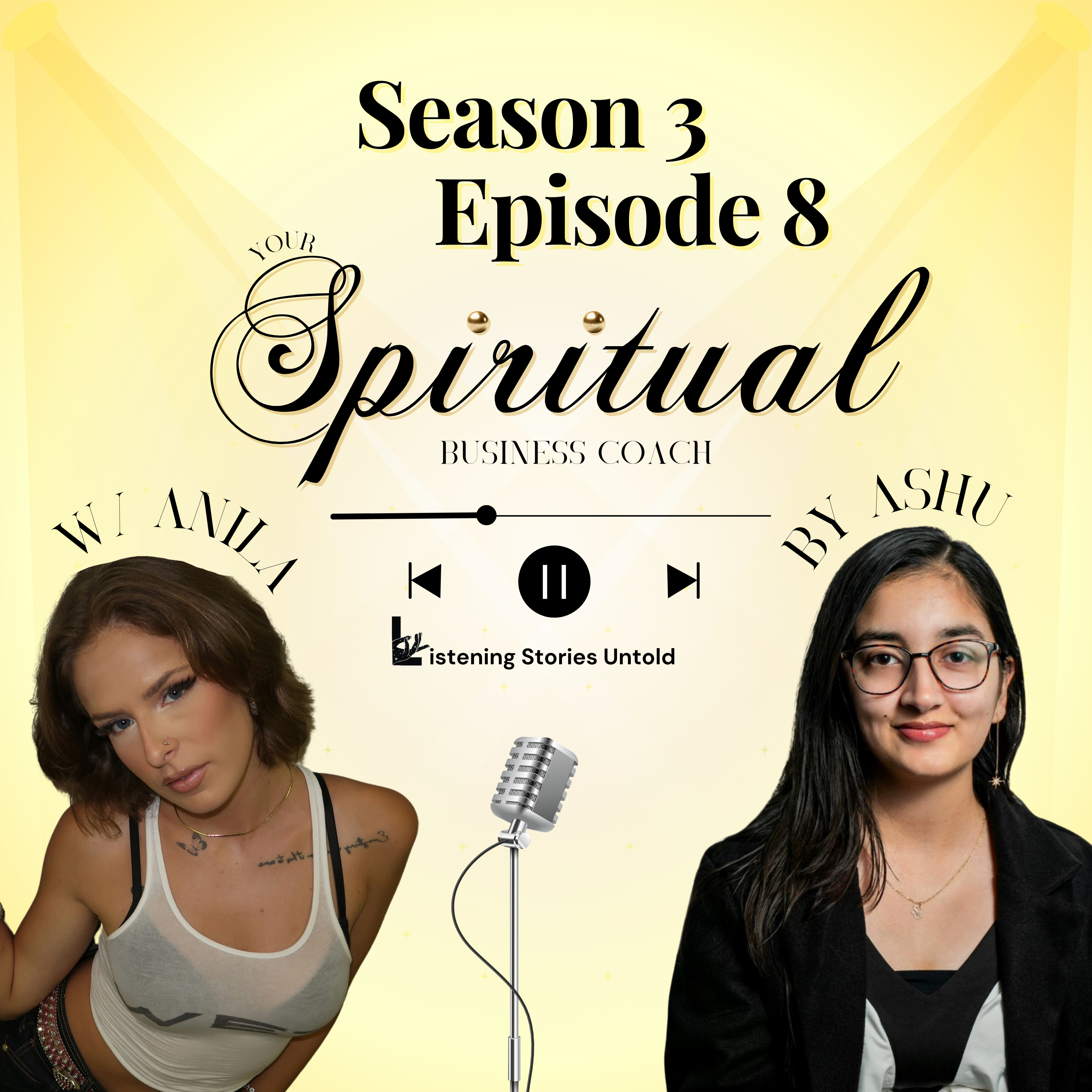 cover of episode S3E8: [Magnetic Like a Cat] How to manifest without forcing toxic positivity all the time w/ Anila Sita